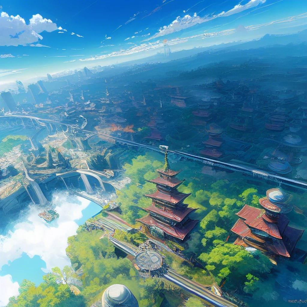 Aerial View/航拍视角/空撮ビュー