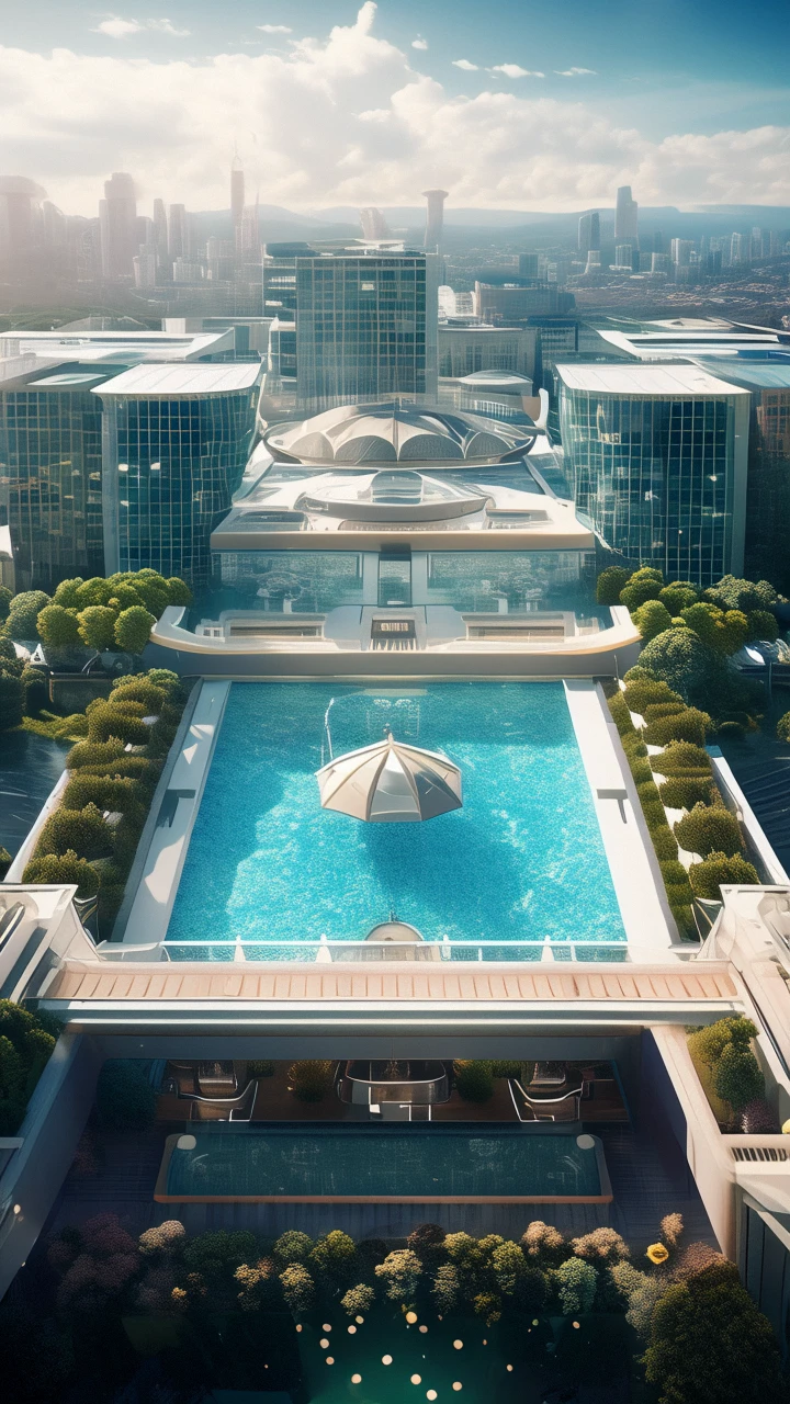 Aerial View/航拍视角/空撮ビュー