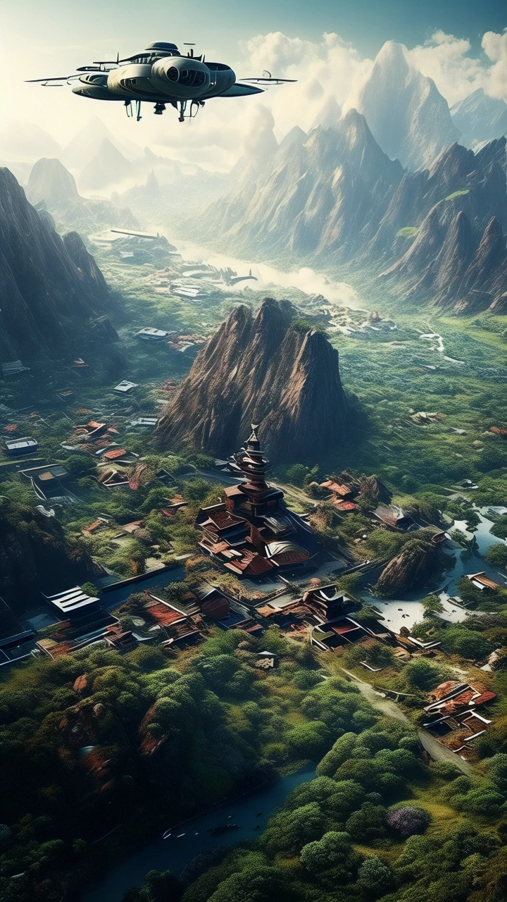 Aerial View/航拍视角/空撮ビュー