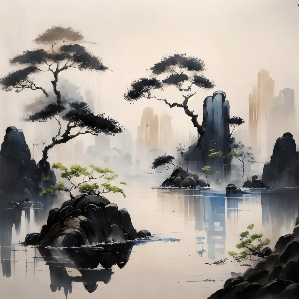 Wu Guanzhong/吴冠中/呉冠中