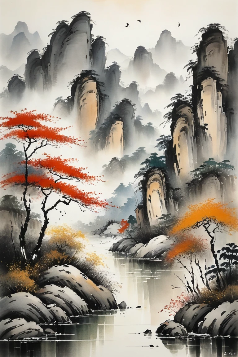 Wu Guanzhong/吴冠中/呉冠中