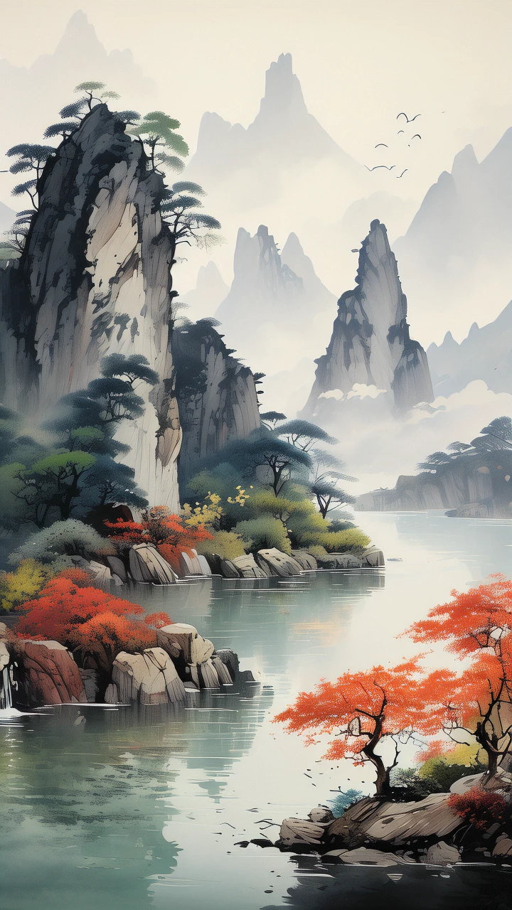 Wu Guanzhong/吴冠中/呉冠中