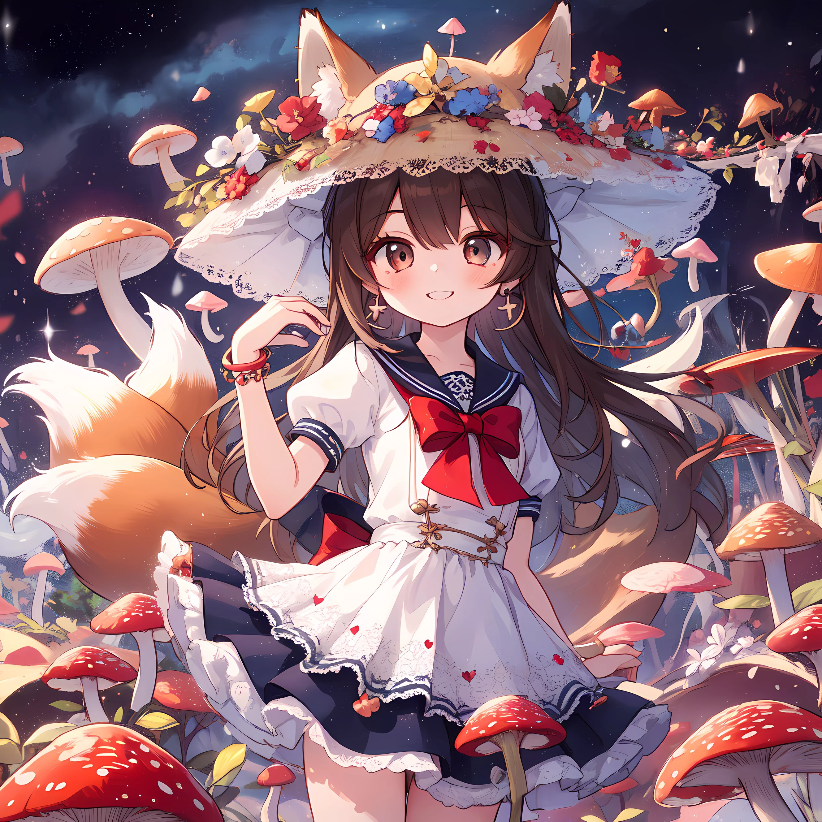 狐少女と銀河キノコ