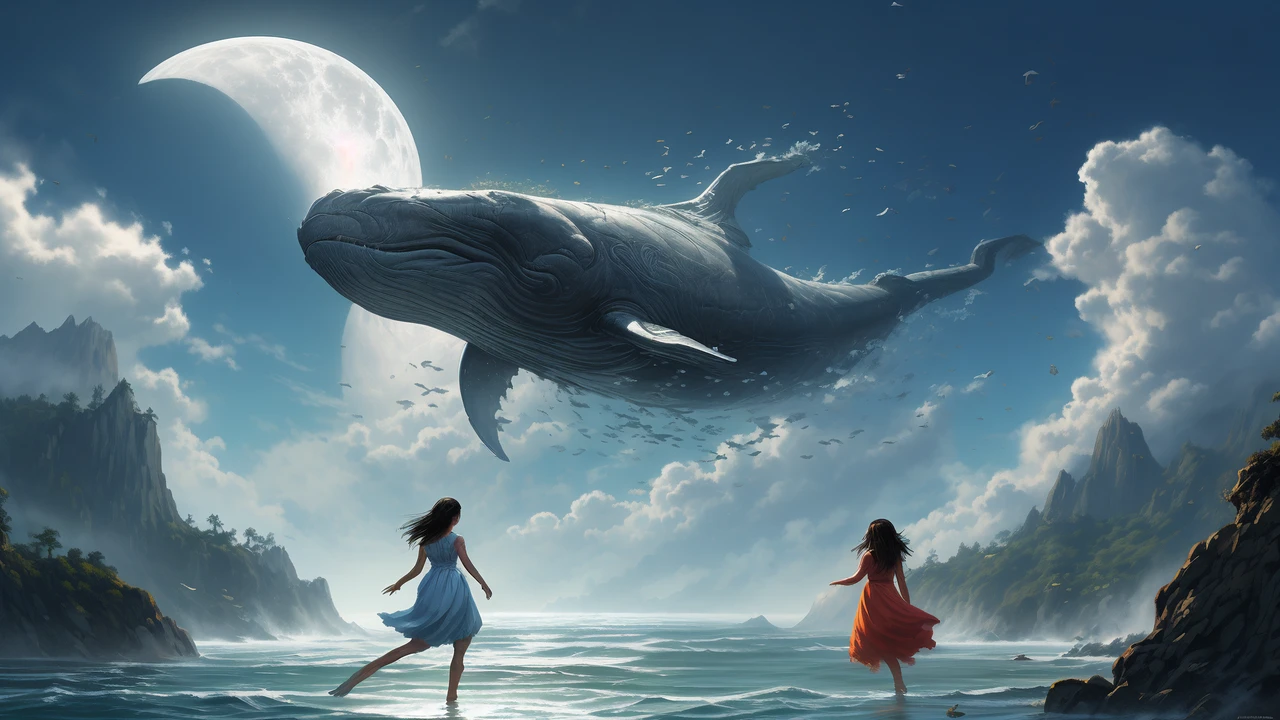 Flying Whale/飞翔的鲸鱼/飛ぶクジラ