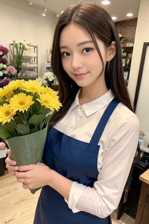 花屋さんの美人店員さん達