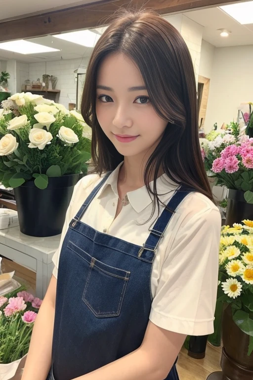 花屋さんの美人店員さん達