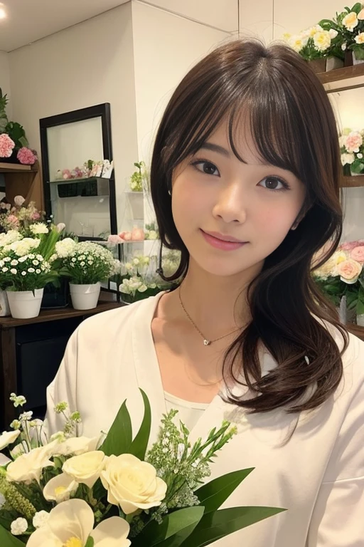 花屋さんの美人店員さん達