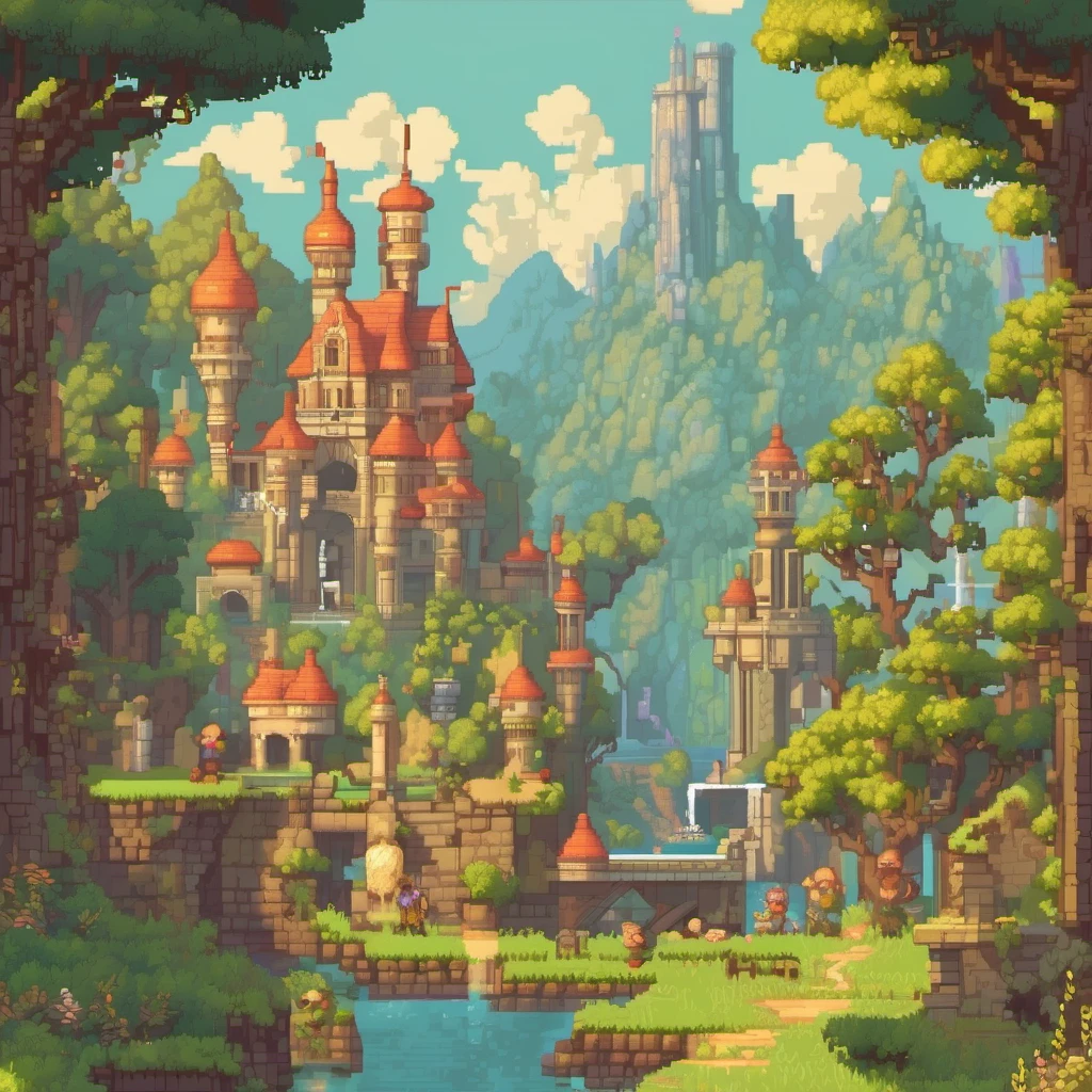 pixel art/像素艺术/ピクセルアート
