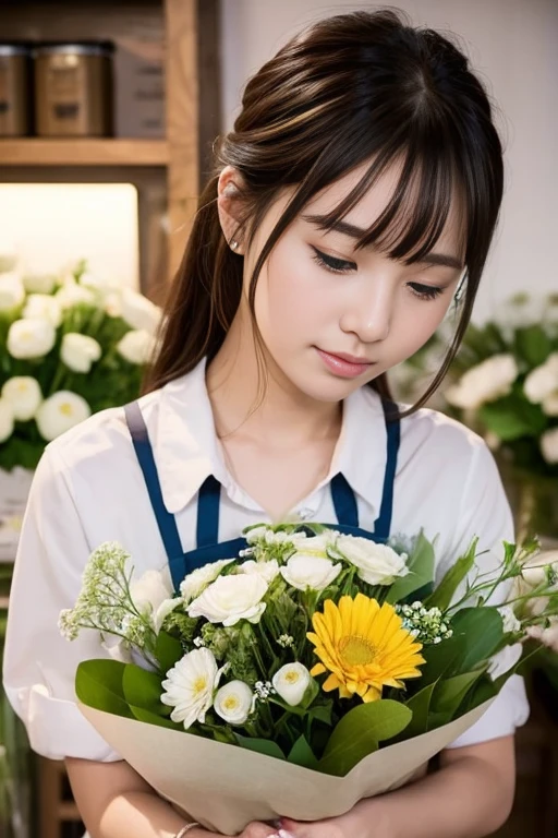 花屋さんの美人店員さん達