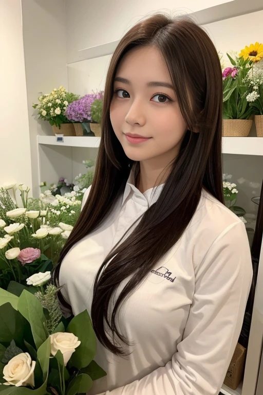 花屋さんの美人店員さん達