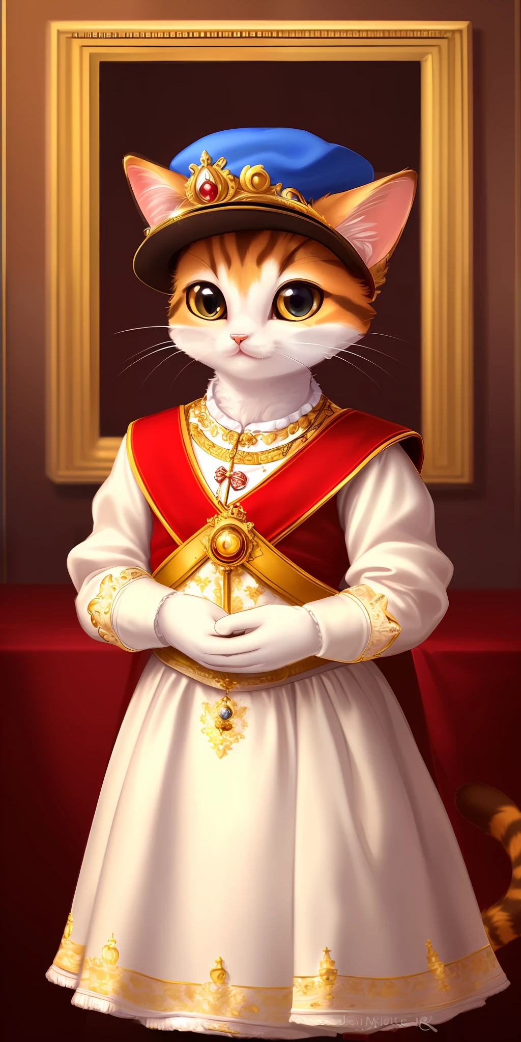  Funny Cats With Hat And Scarf Part 3