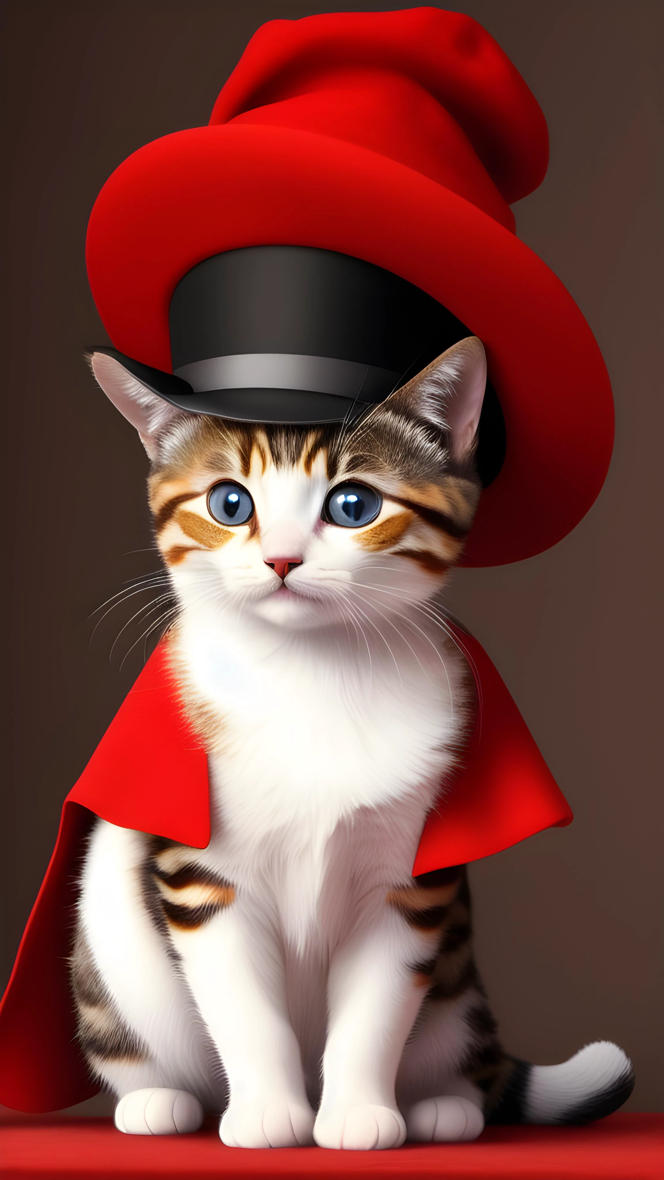  Funny Cats With Hat And Scarf Part 3