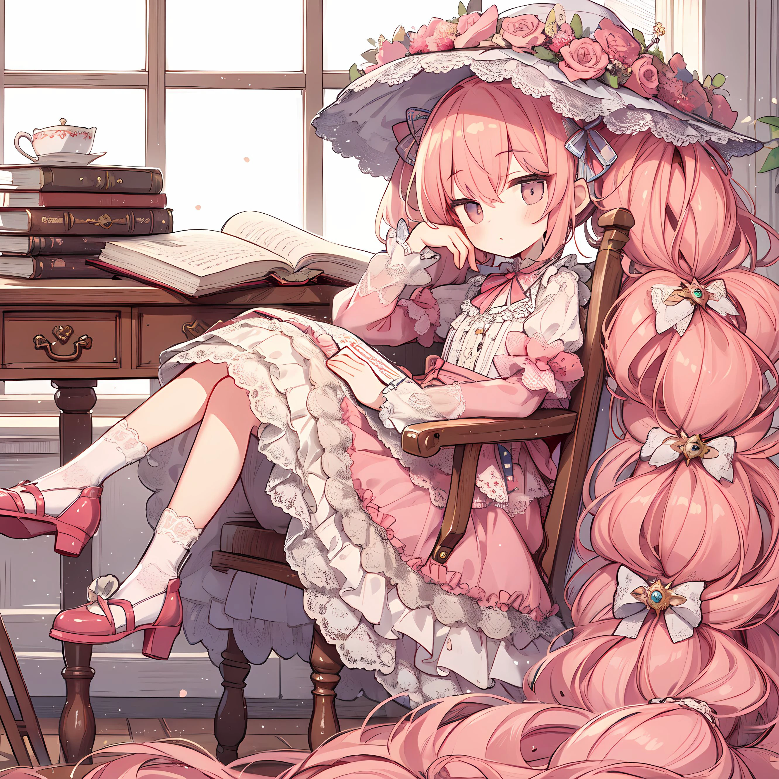 本と少女