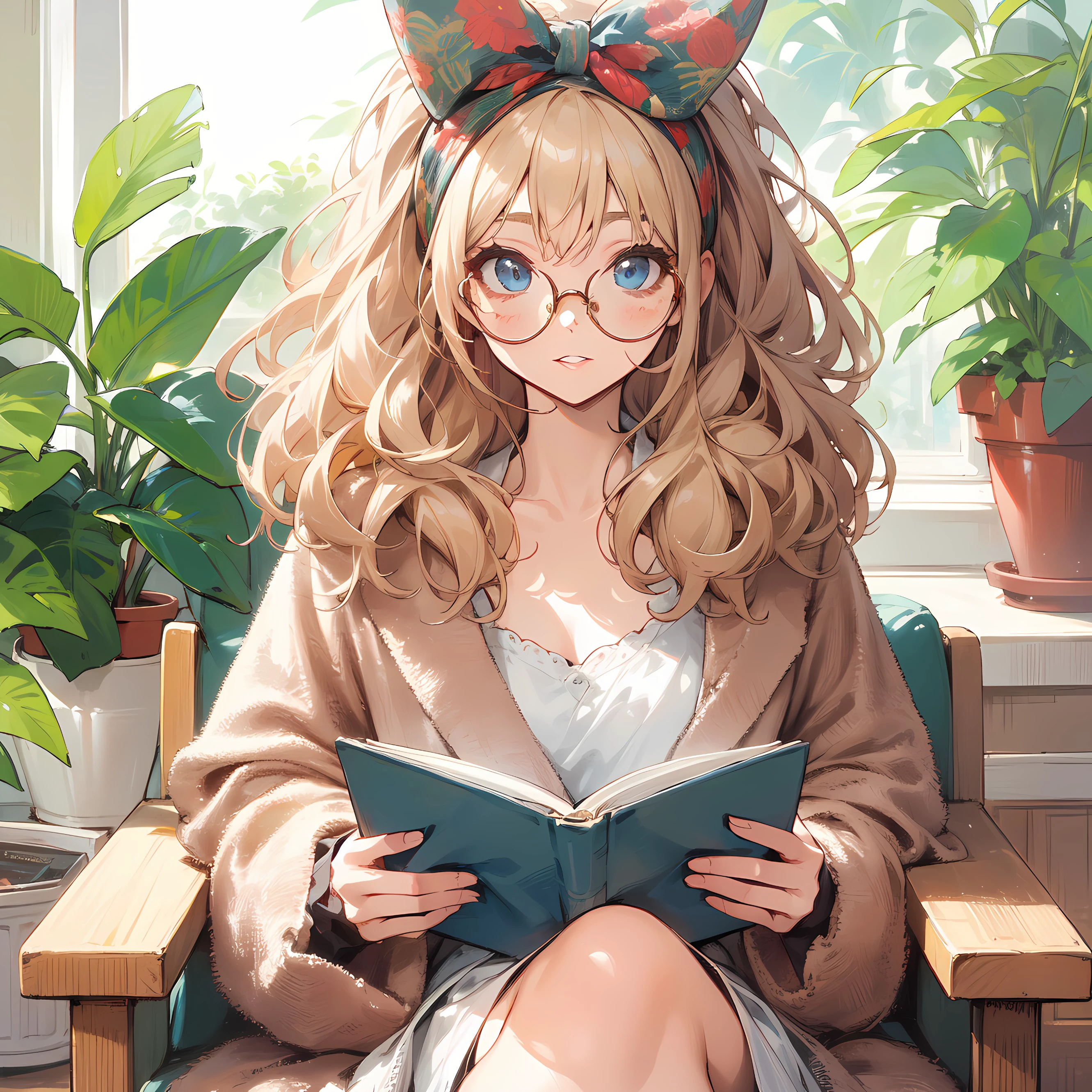 本と少女
