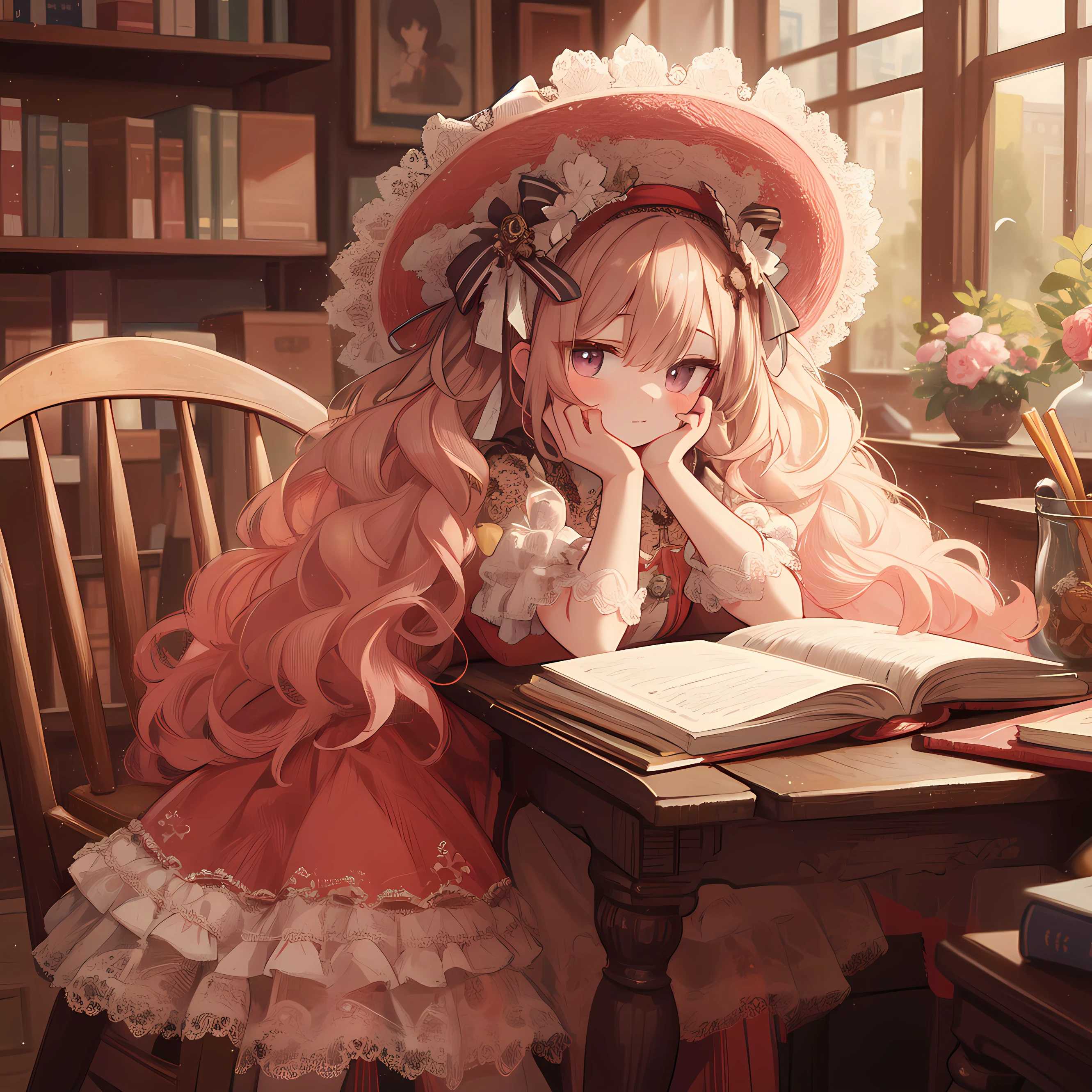 本と少女