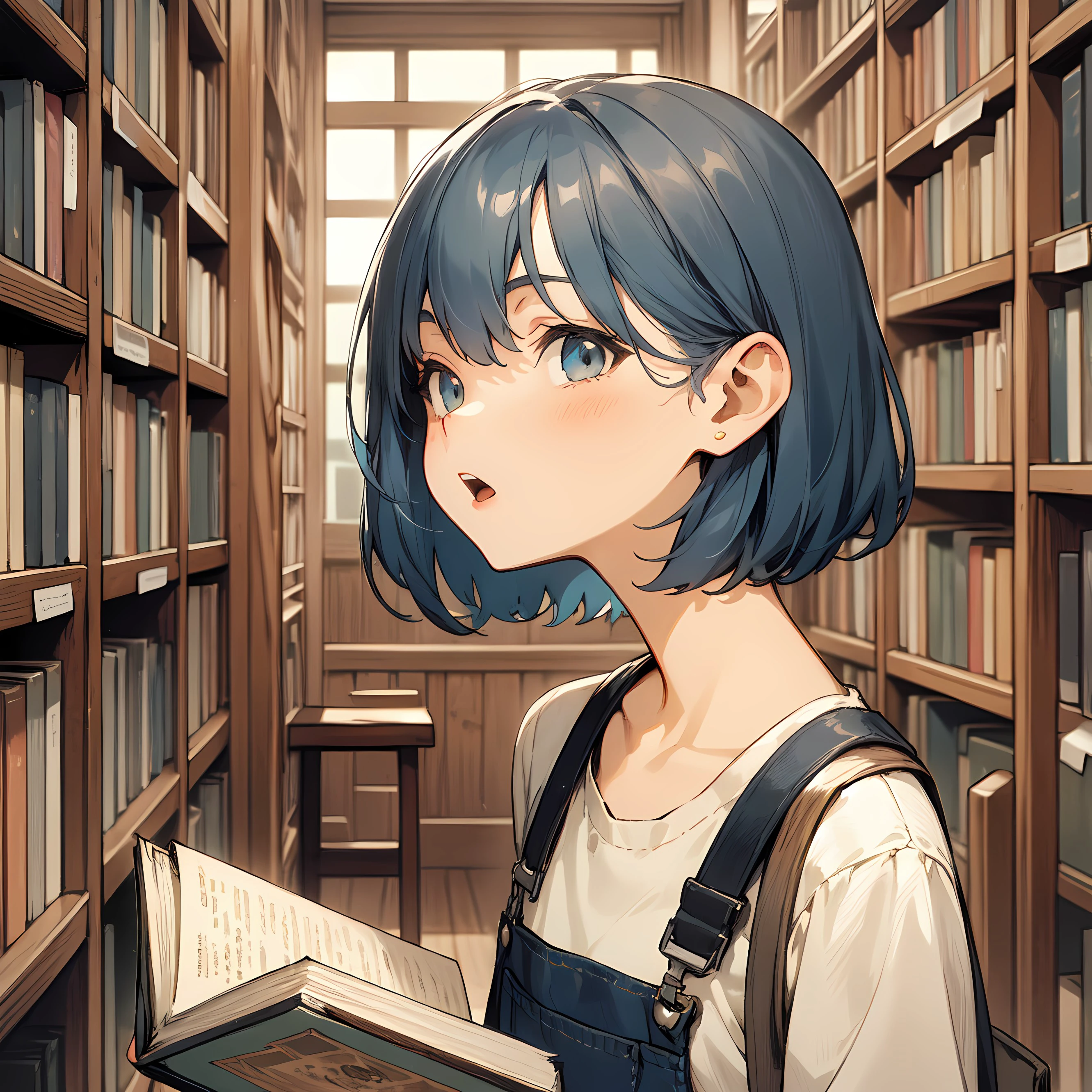 本と少女