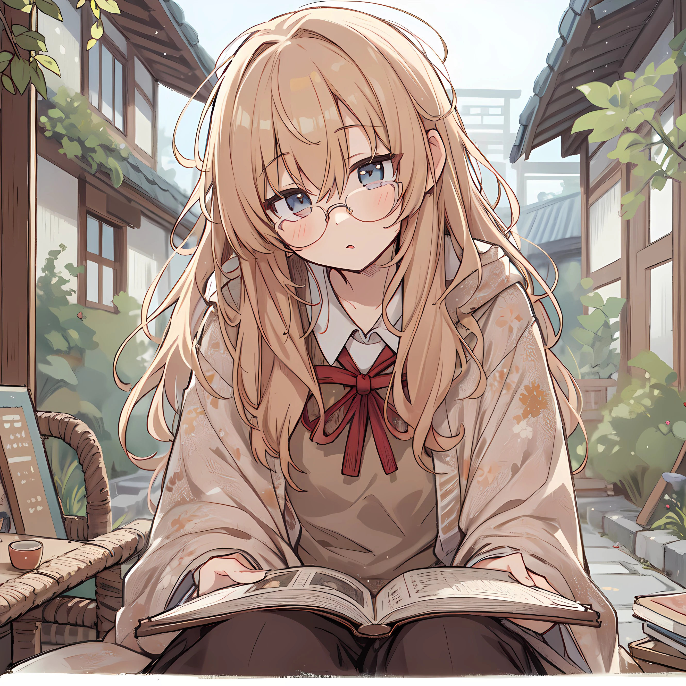 本と少女