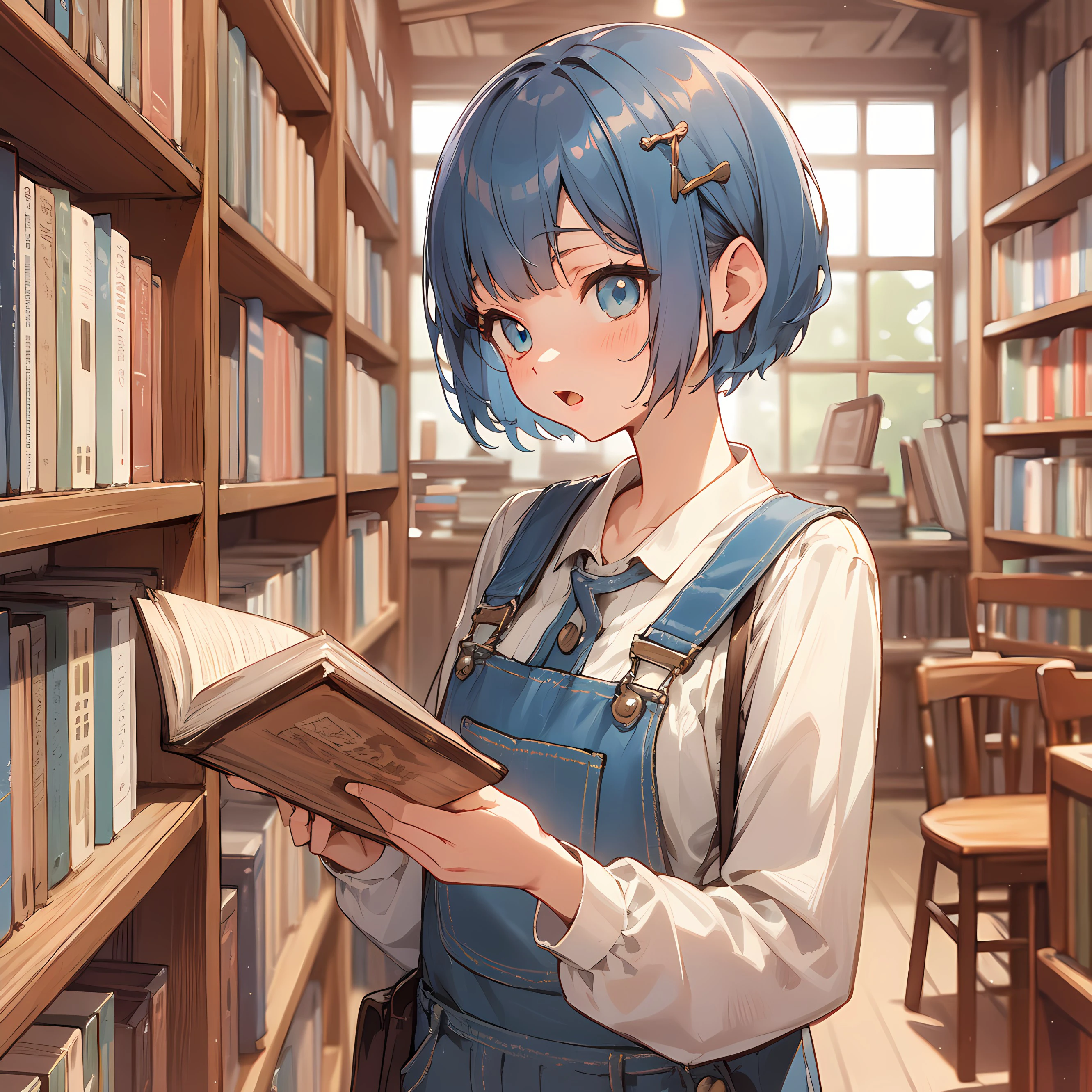 本と少女