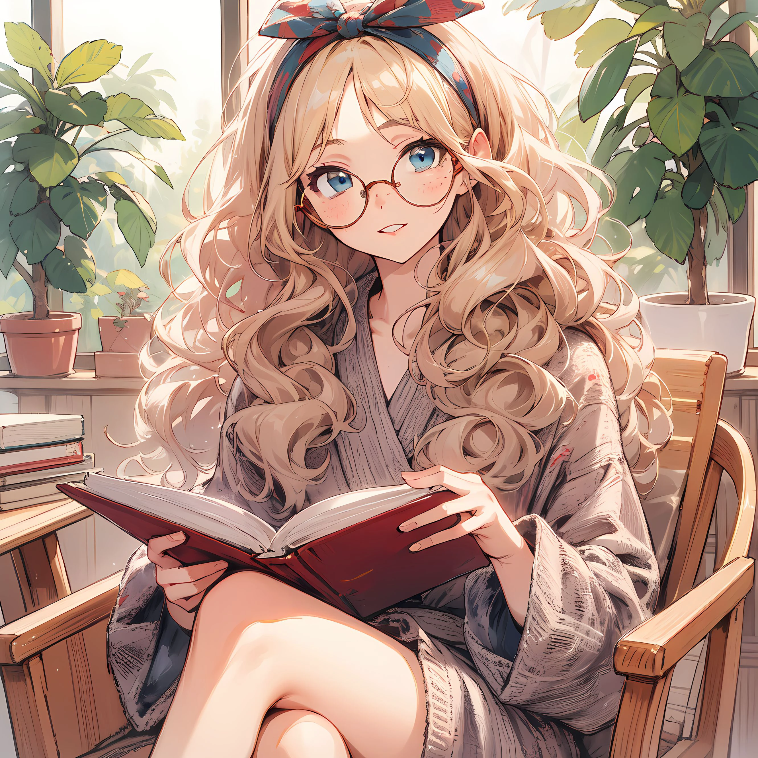 本と少女