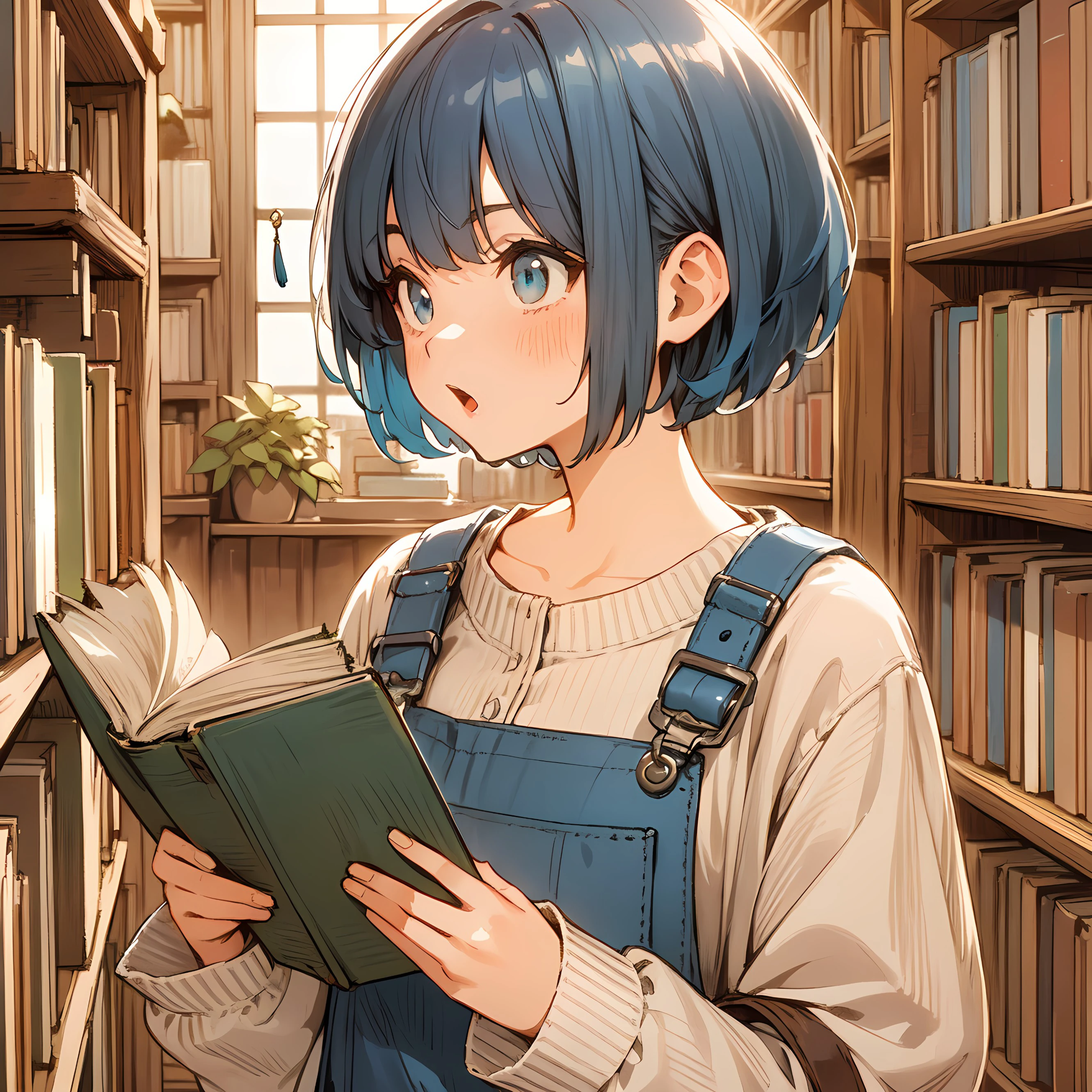 本と少女
