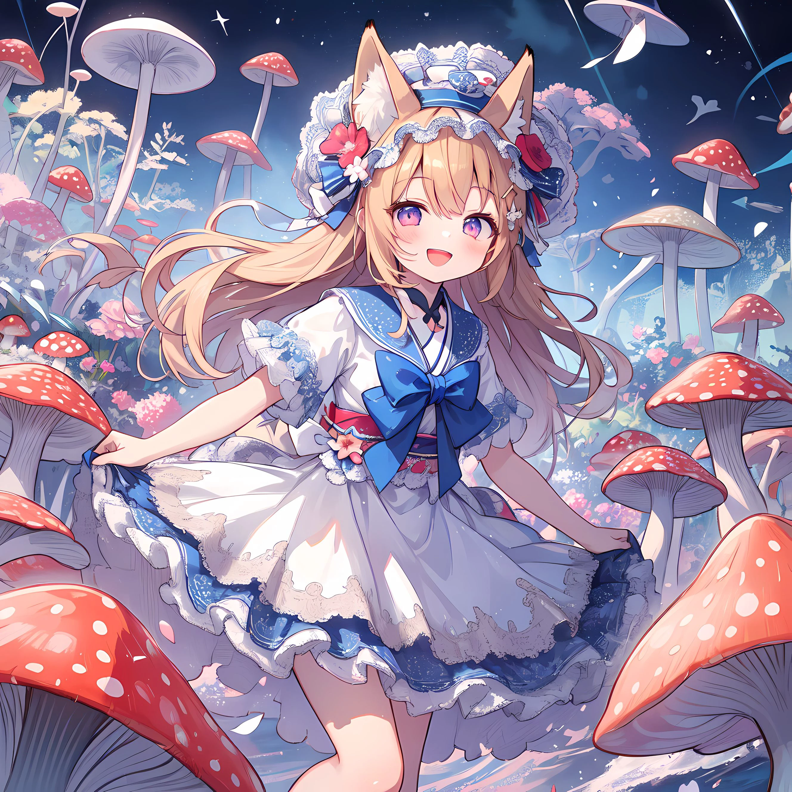 狐少女と銀河キノコ