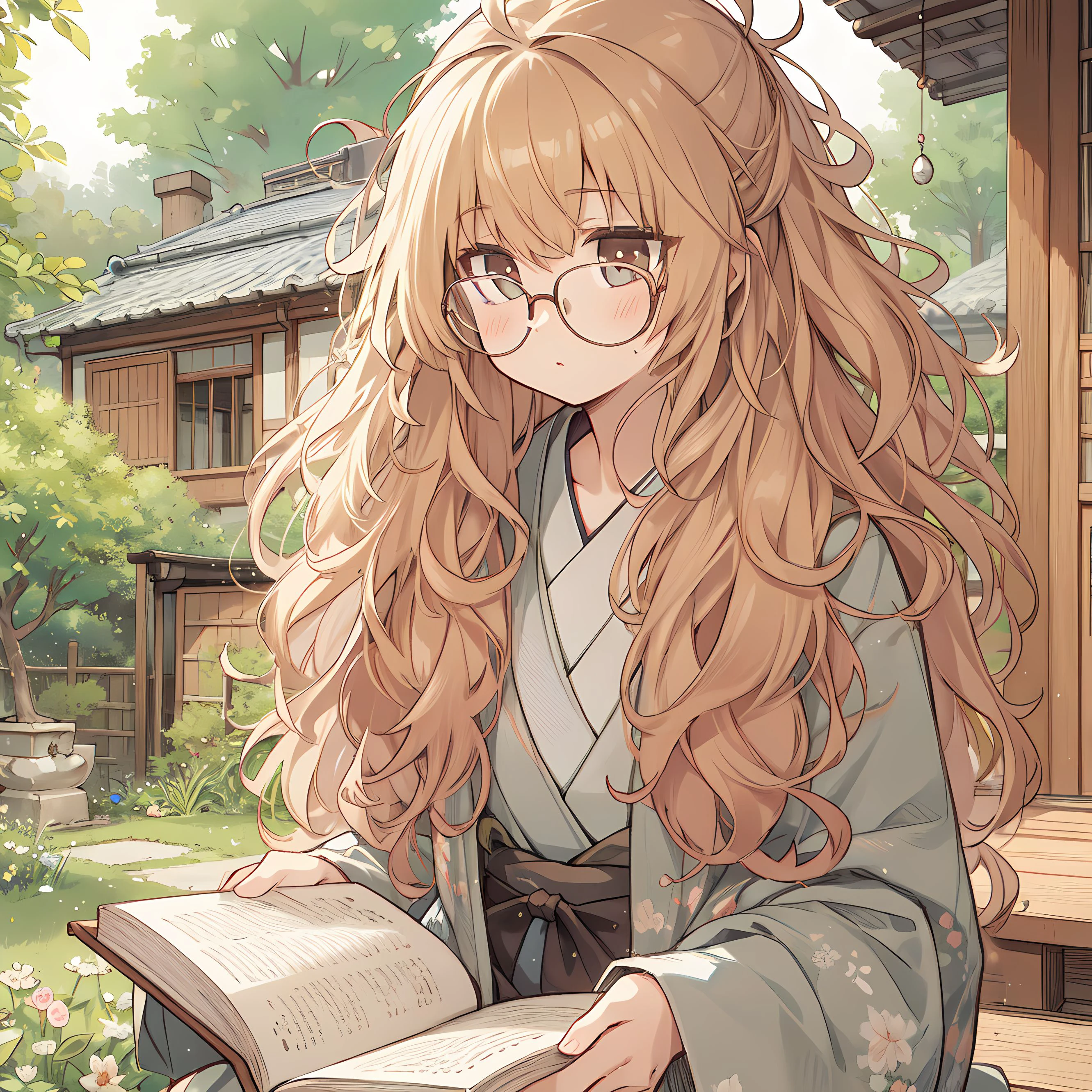本と少女