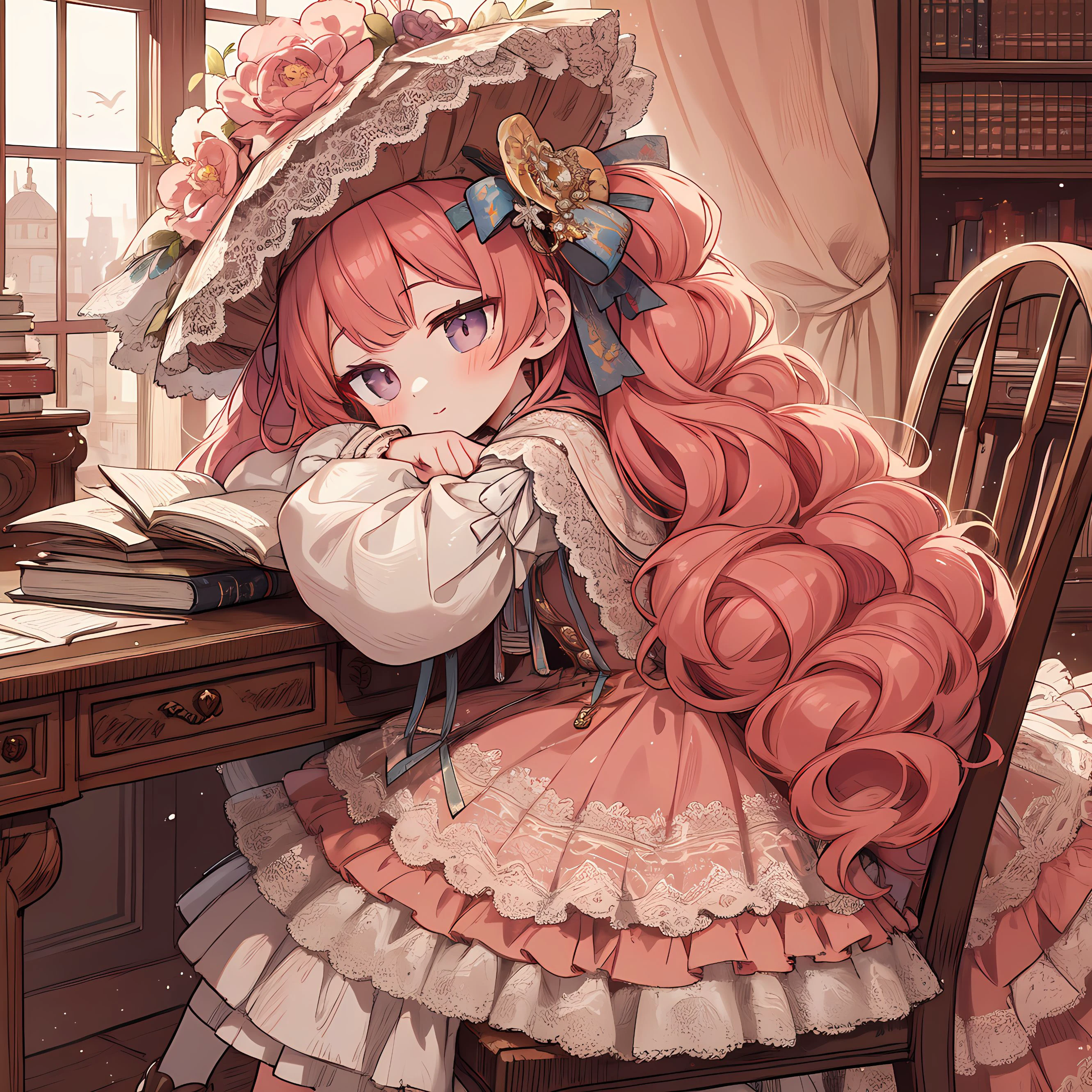 本と少女