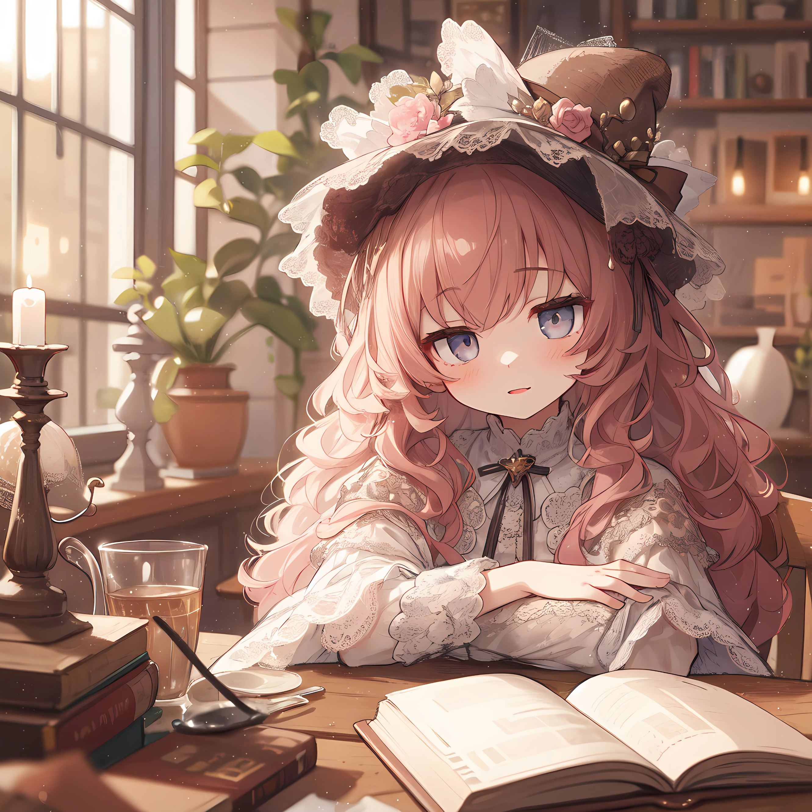 本と少女