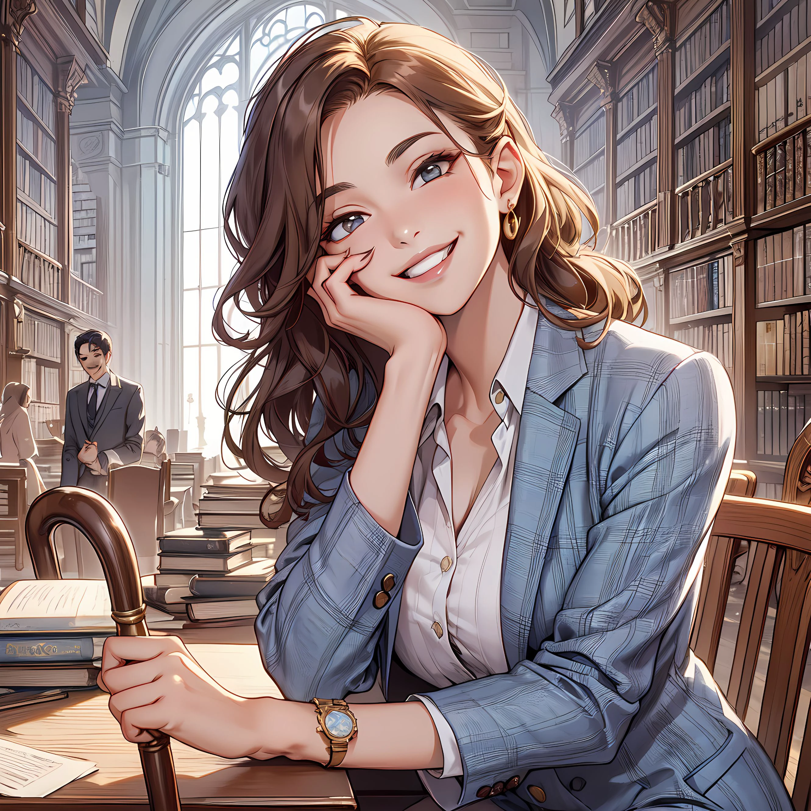 本と少女