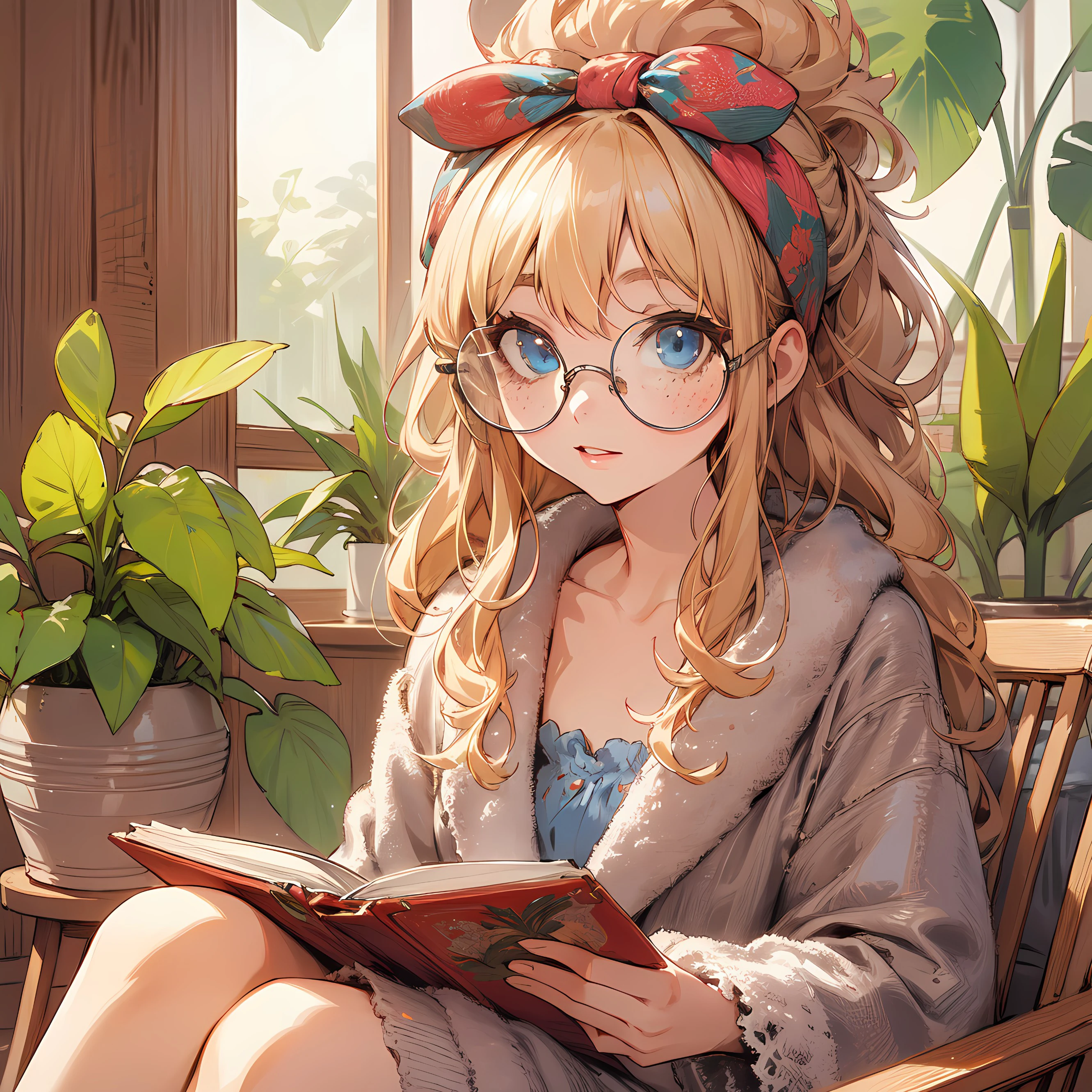 本と少女