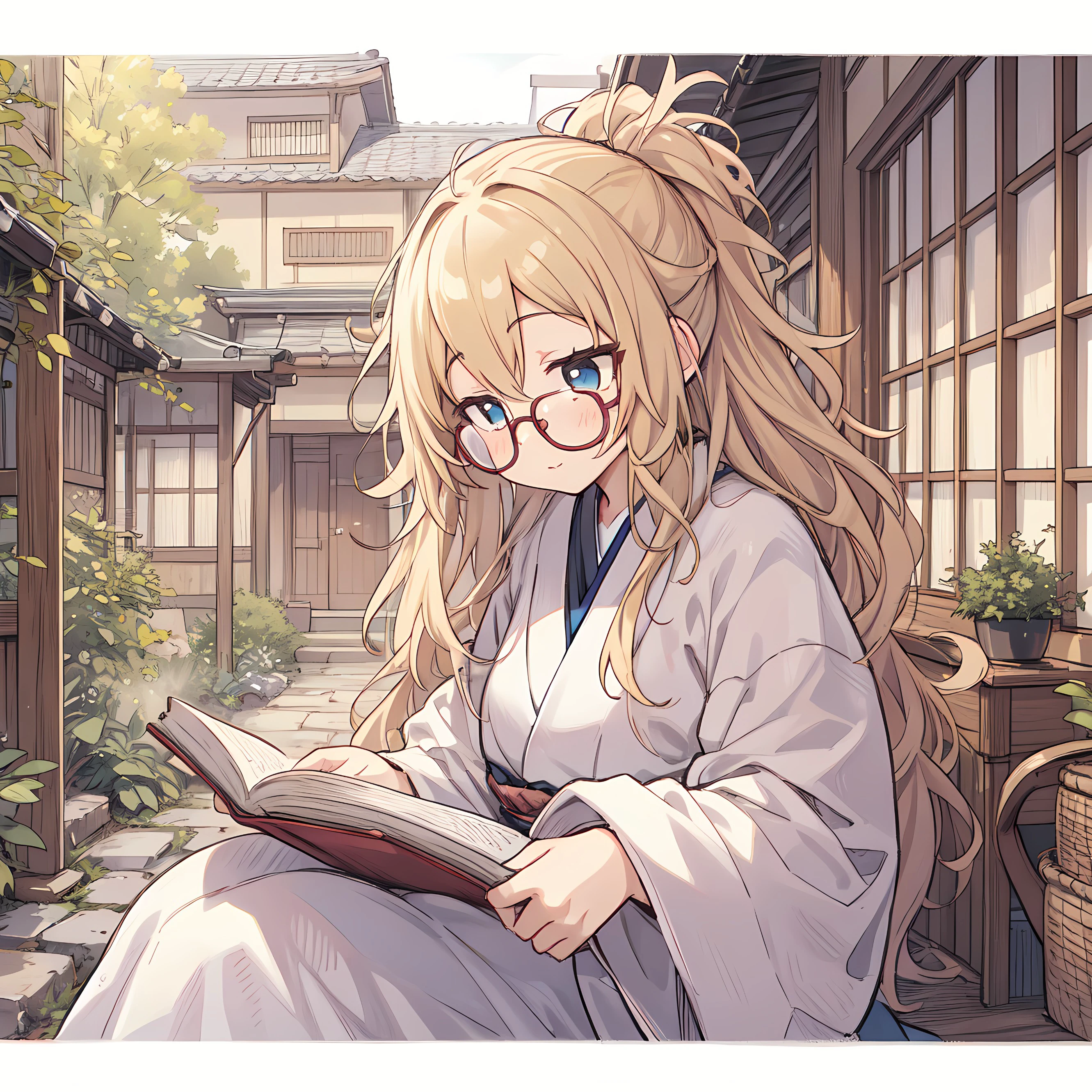本と少女