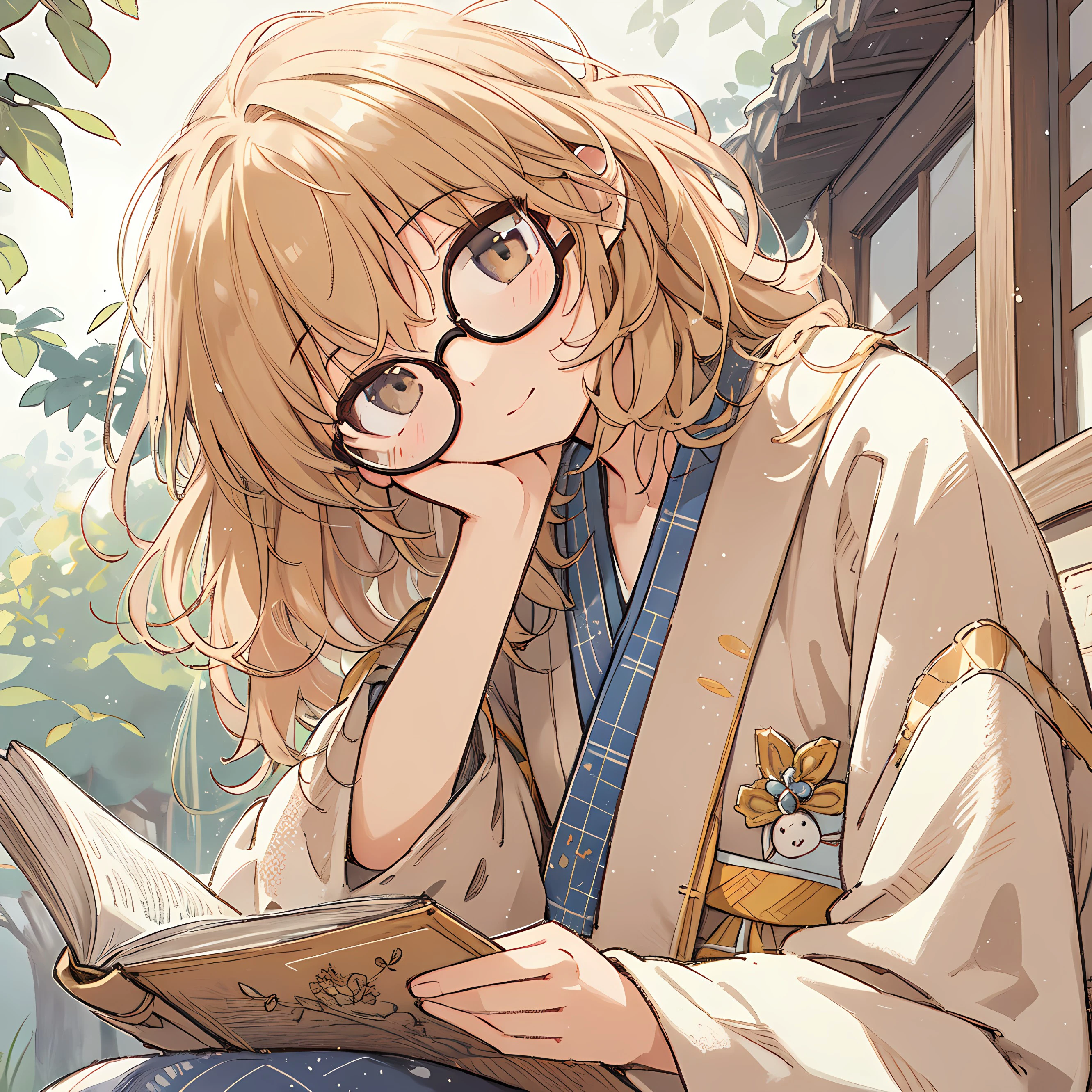 本と少女