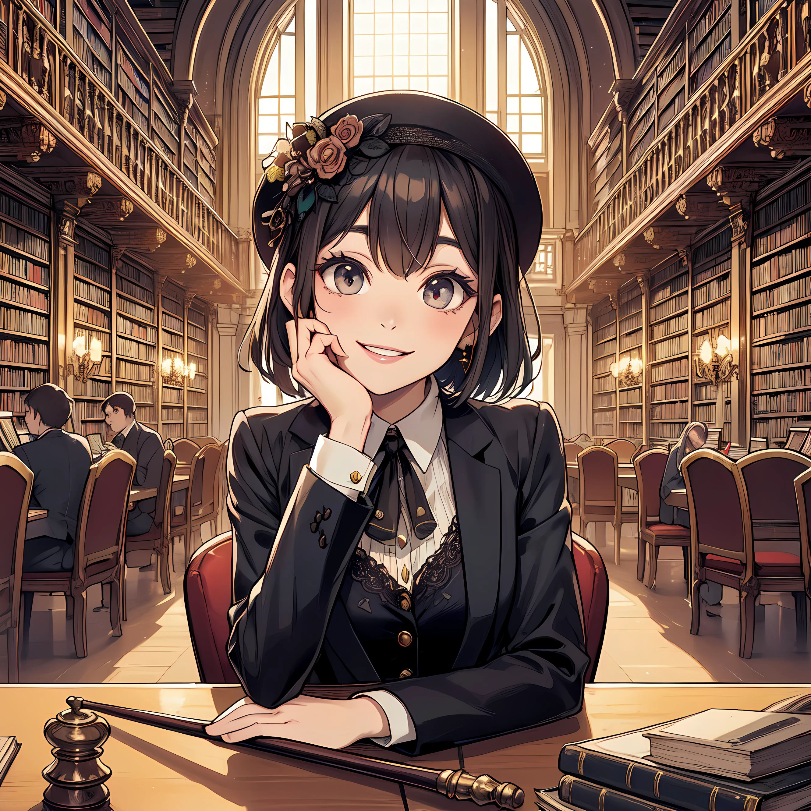 本と少女