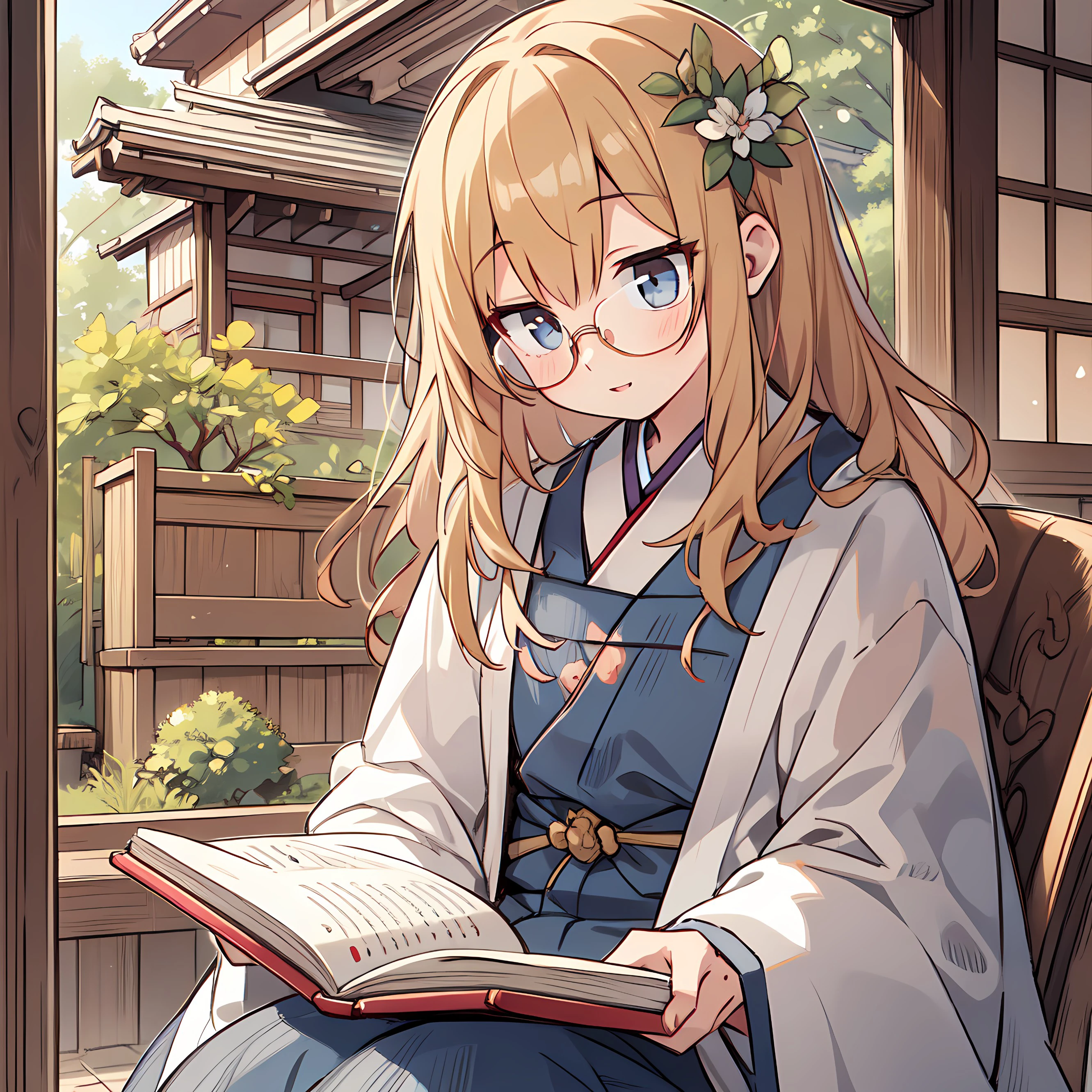 本と少女