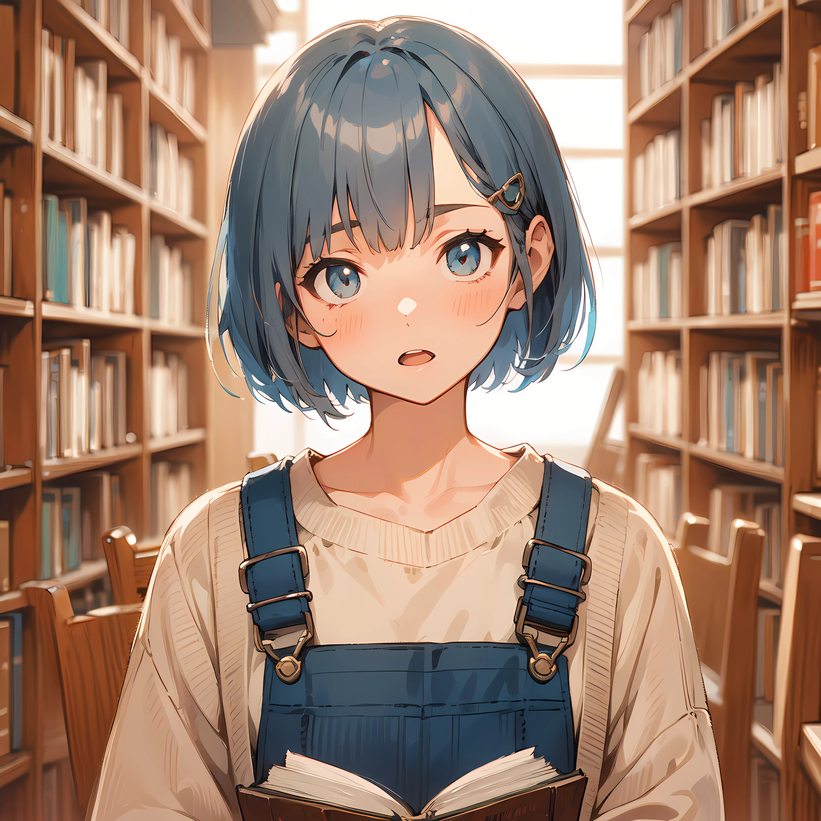 本と少女