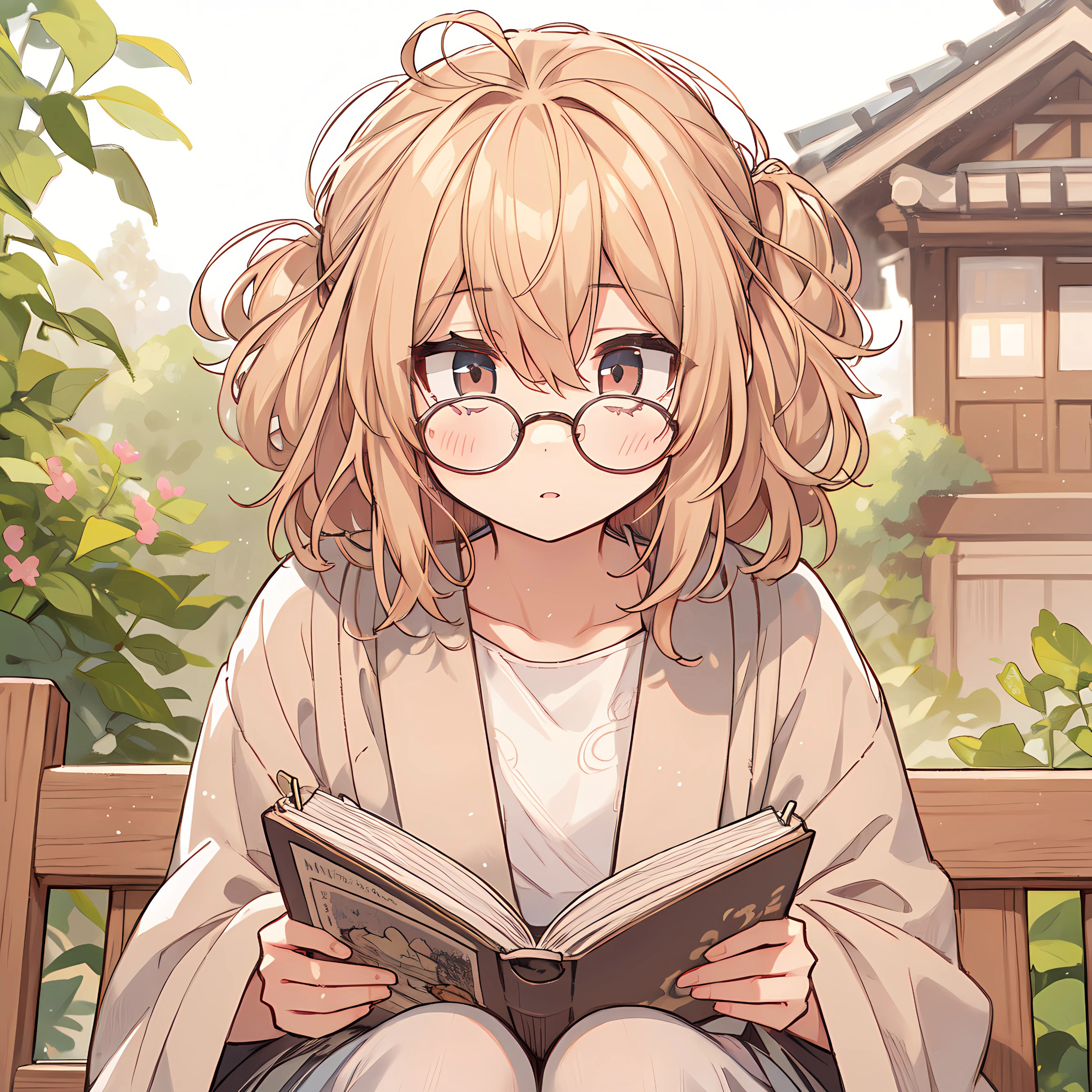 本と少女