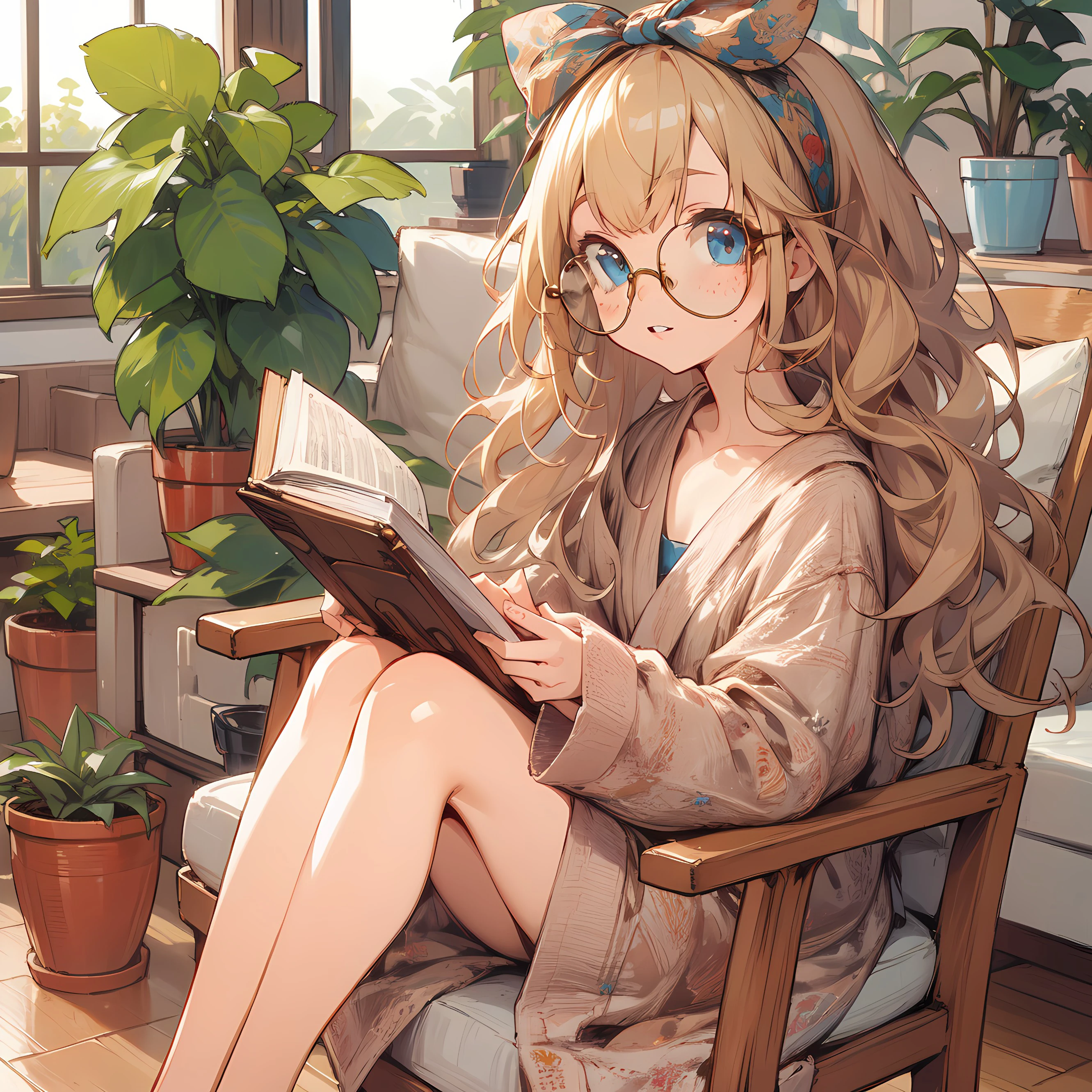 本と少女