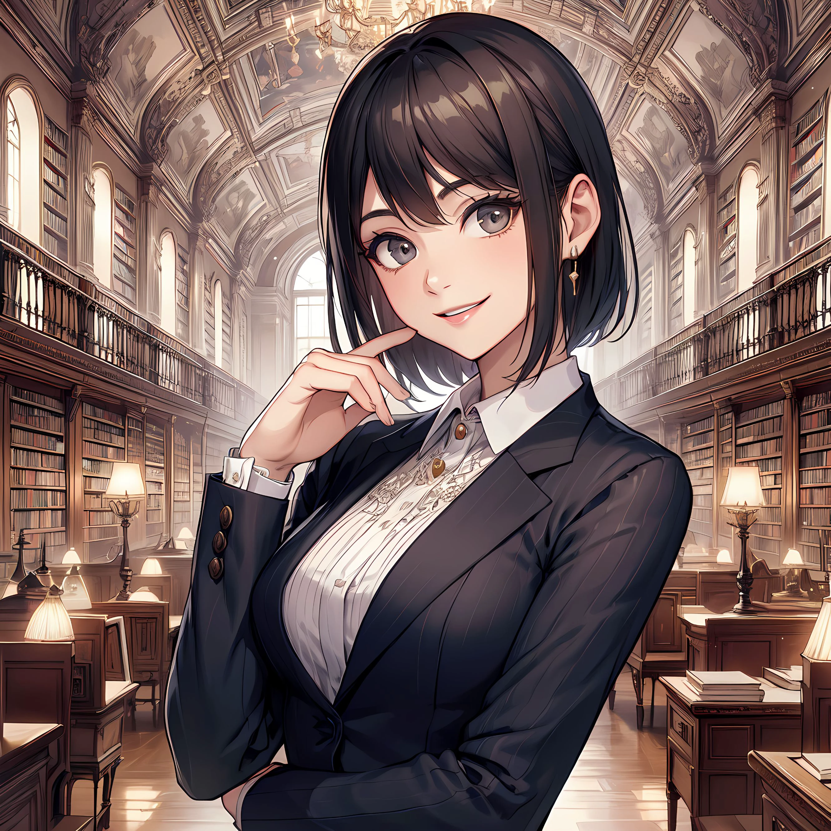 本と少女