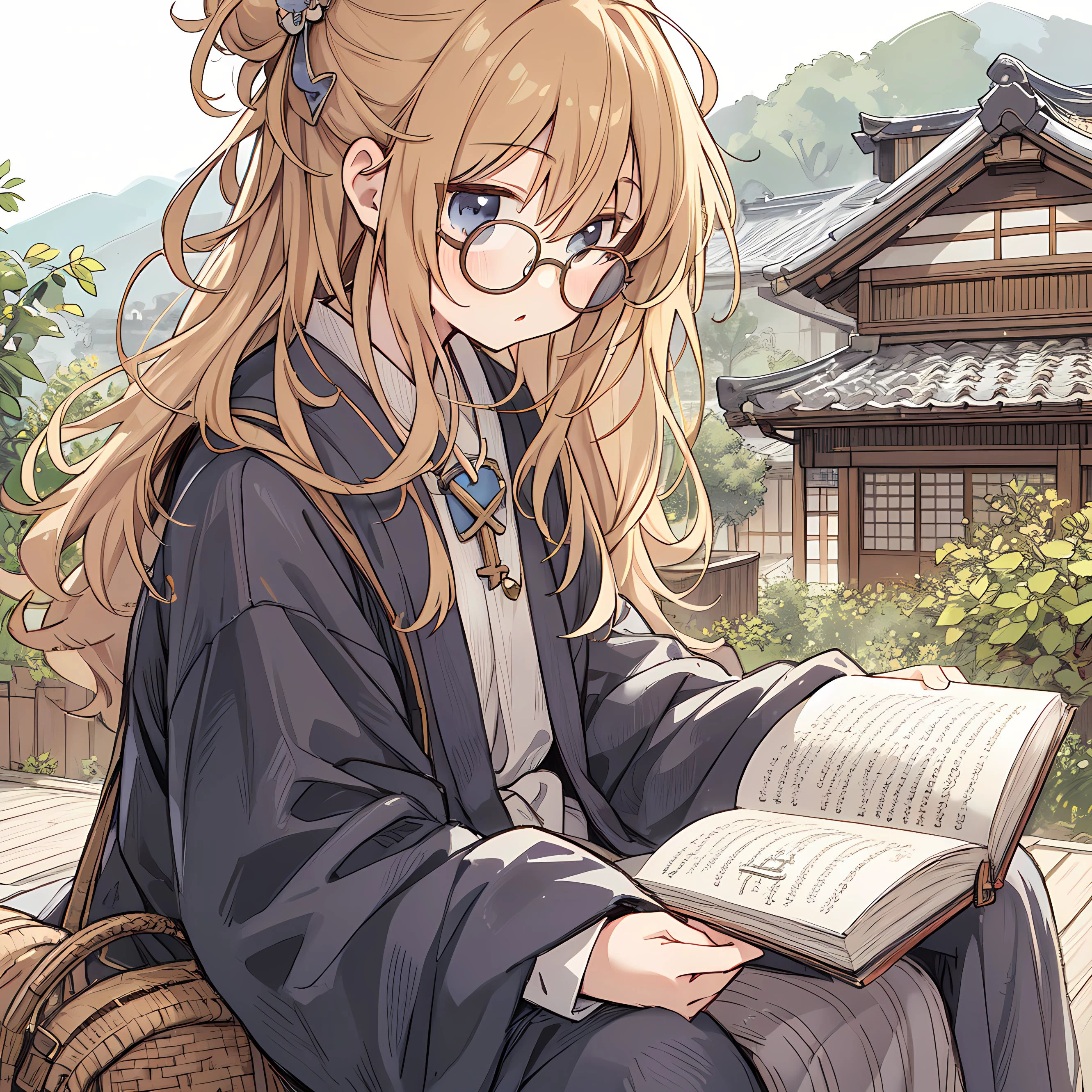 本と少女