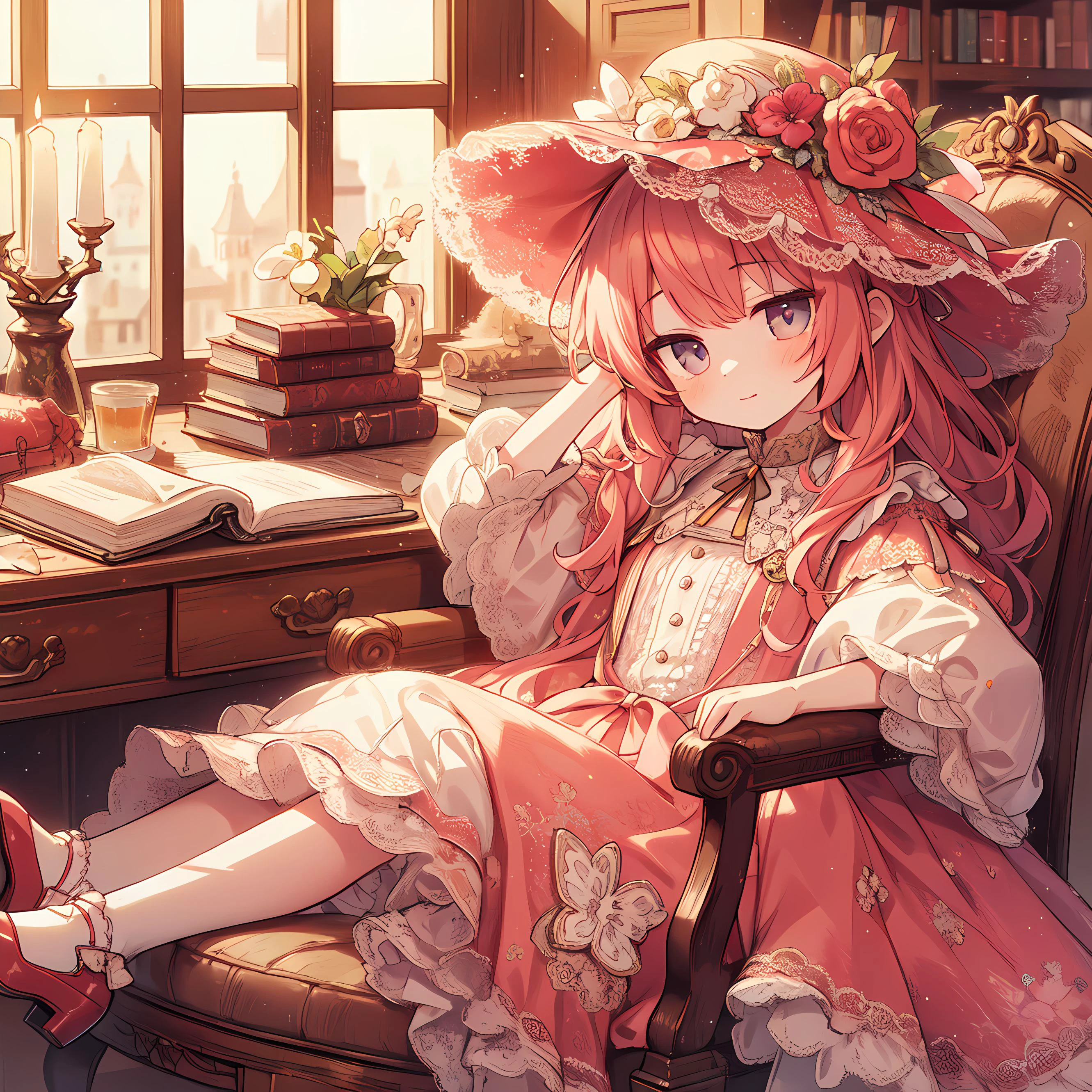 本と少女