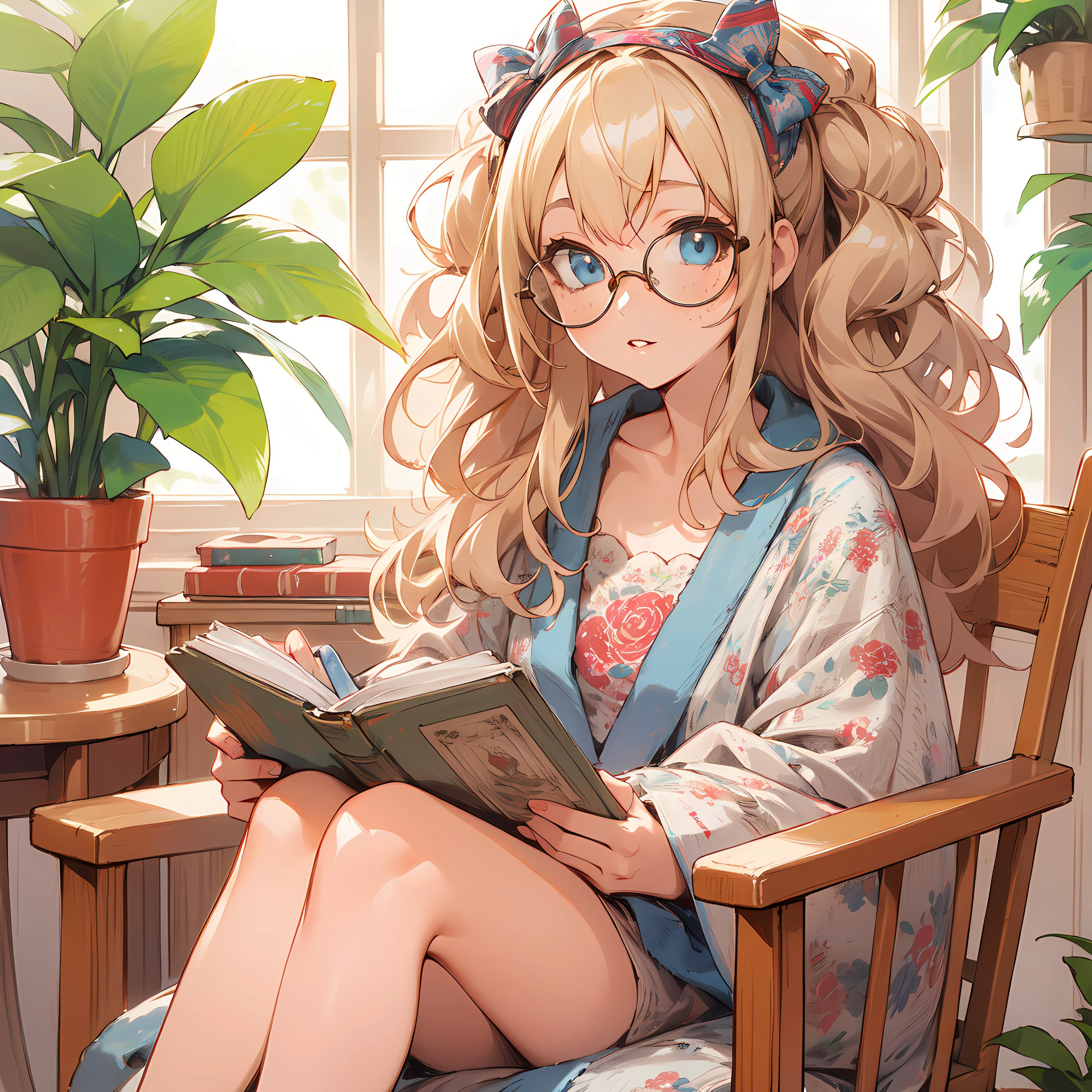本と少女