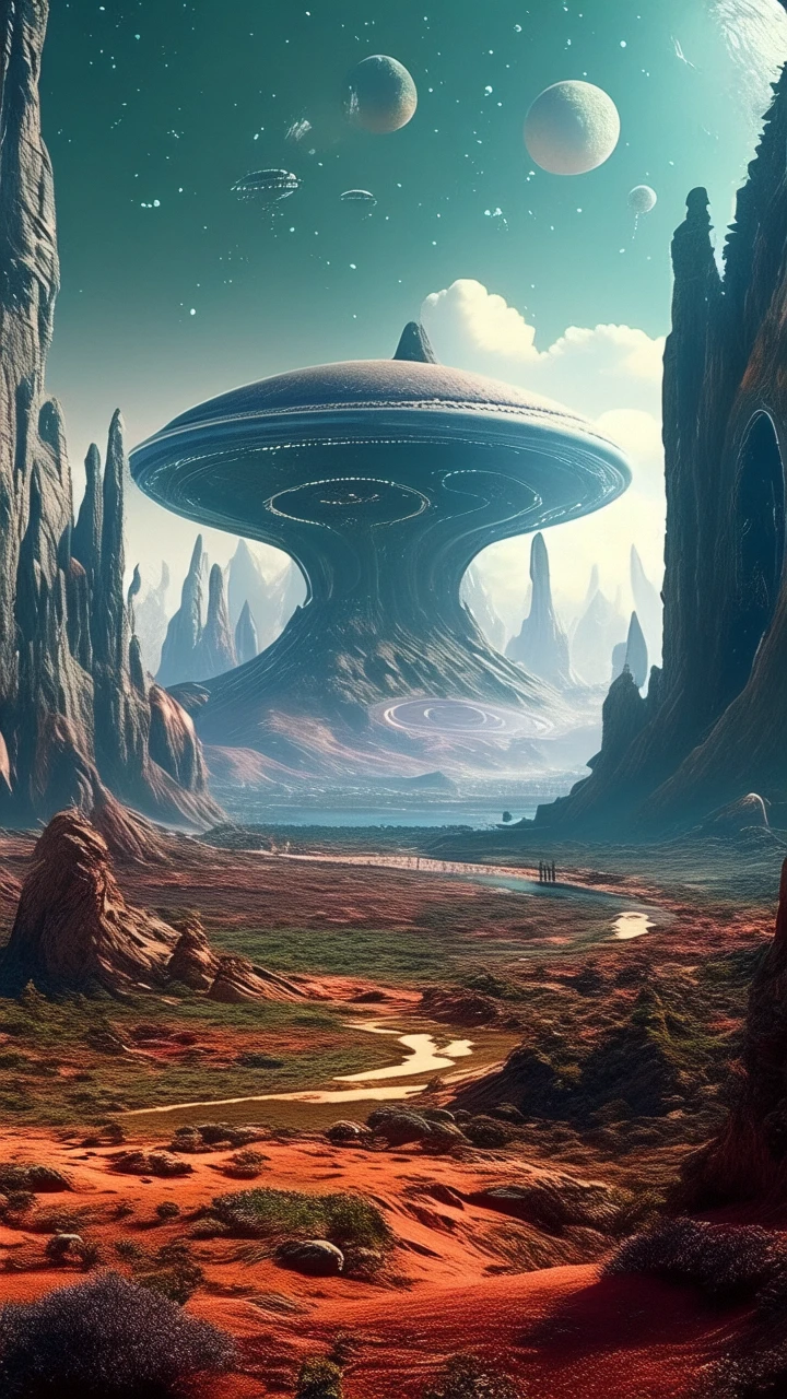 Alien Landscape/外星场景/異星の風景
