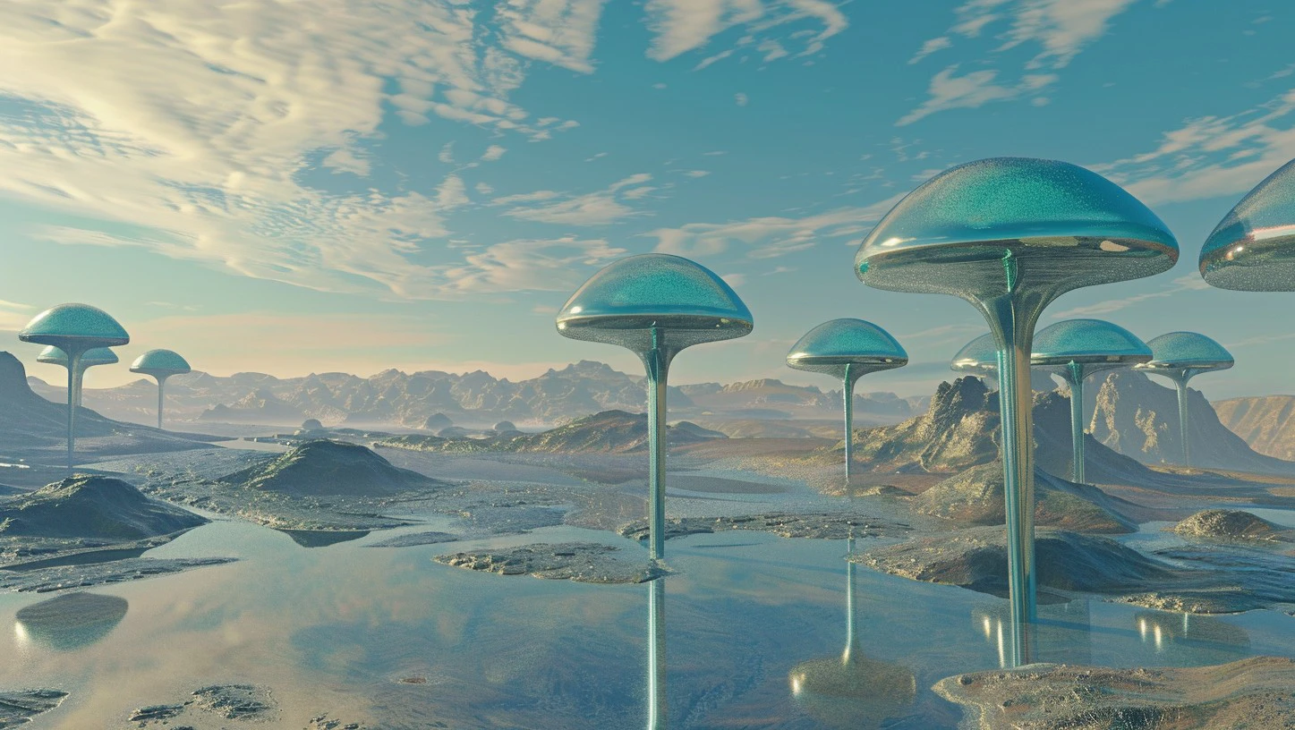 Alien Landscape/外星场景/異星の風景
