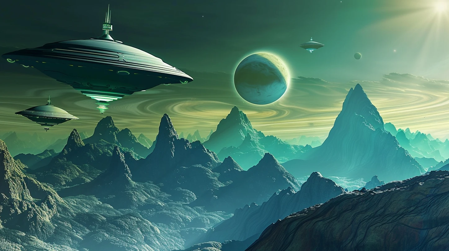 Alien Landscape/外星场景/異星の風景