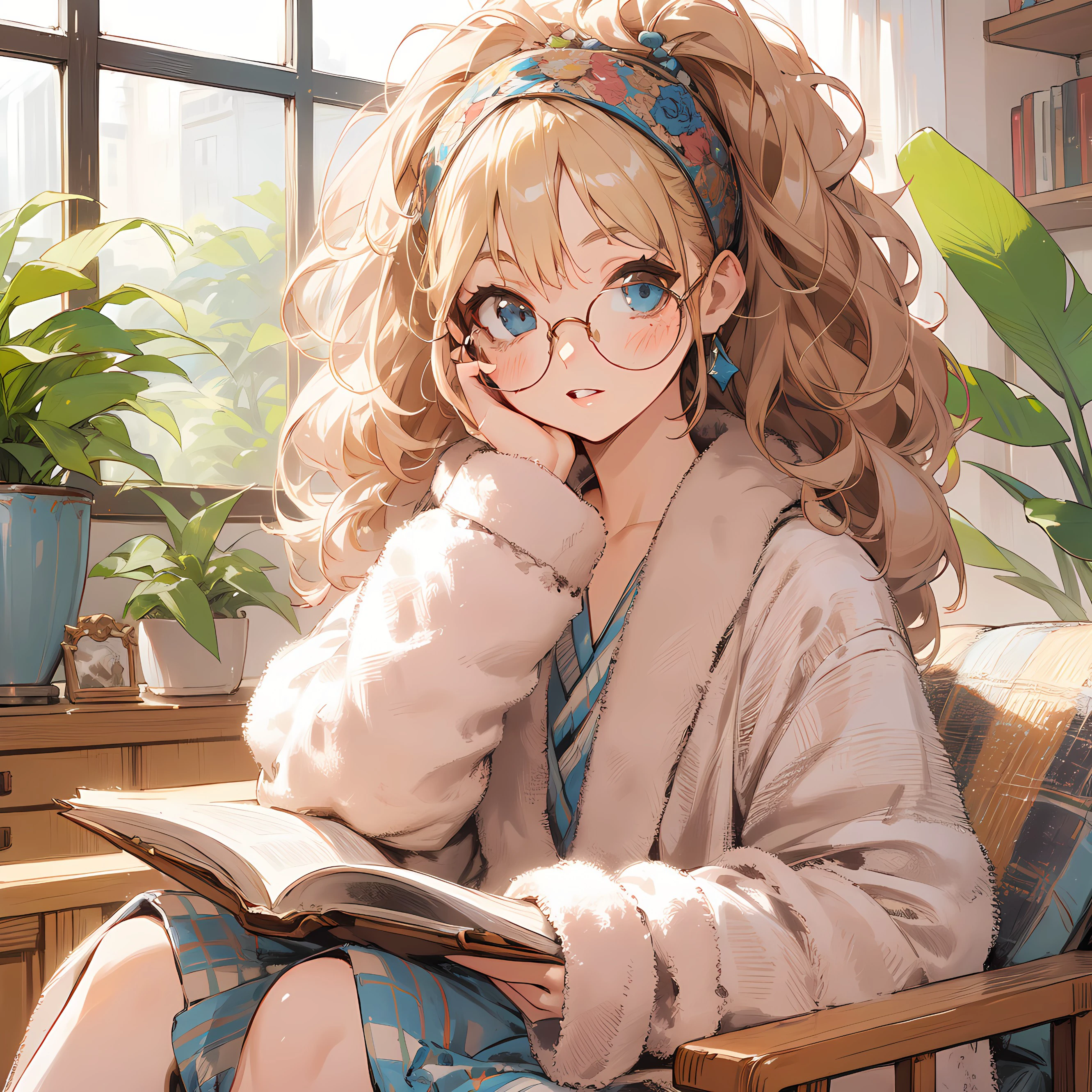 本と少女