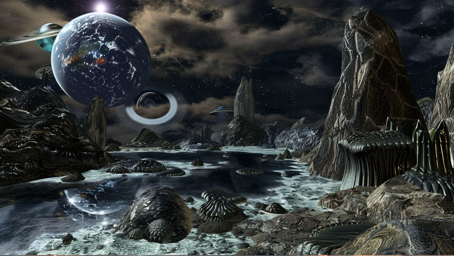 Alien Landscape/外星场景/異星の風景