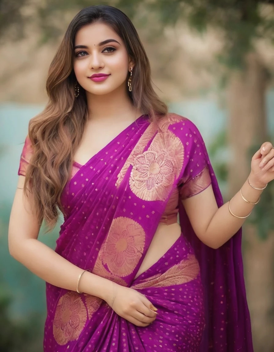 Create Indian Beauty in Saree