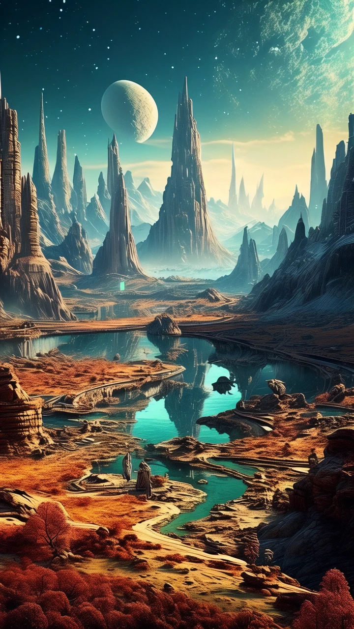 Alien Landscape/外星场景/異星の風景