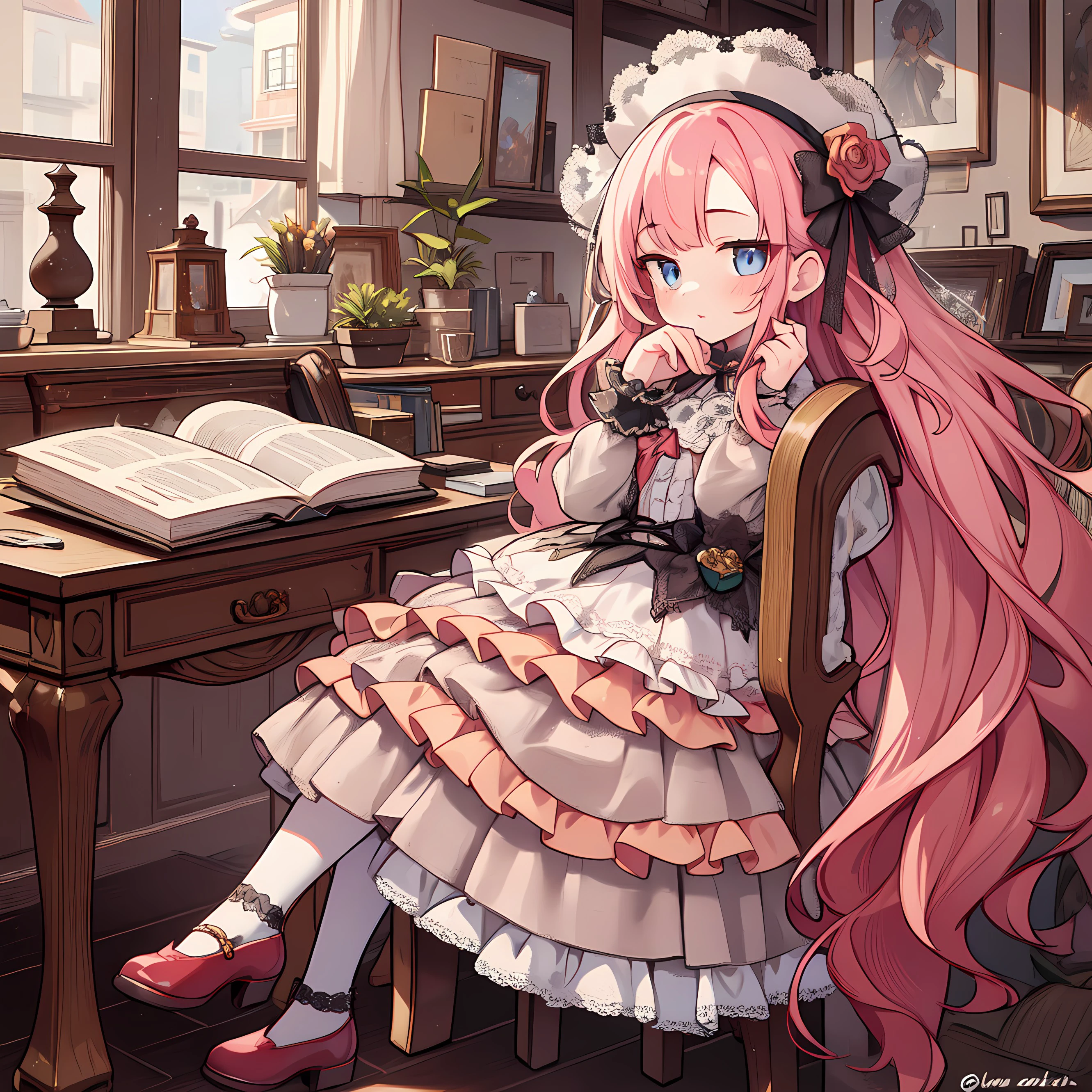 本と少女