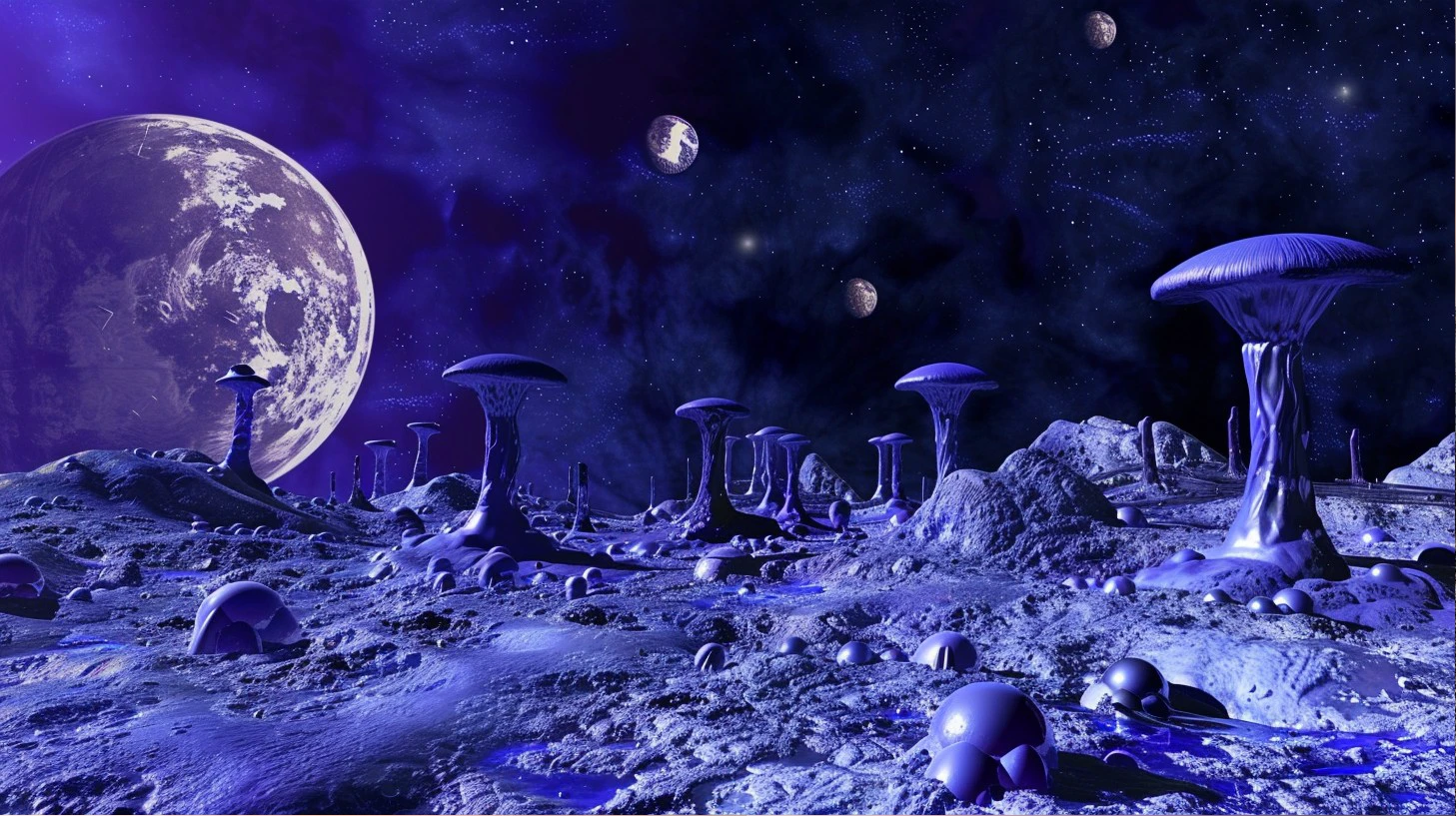 Alien Landscape/外星场景/異星の風景
